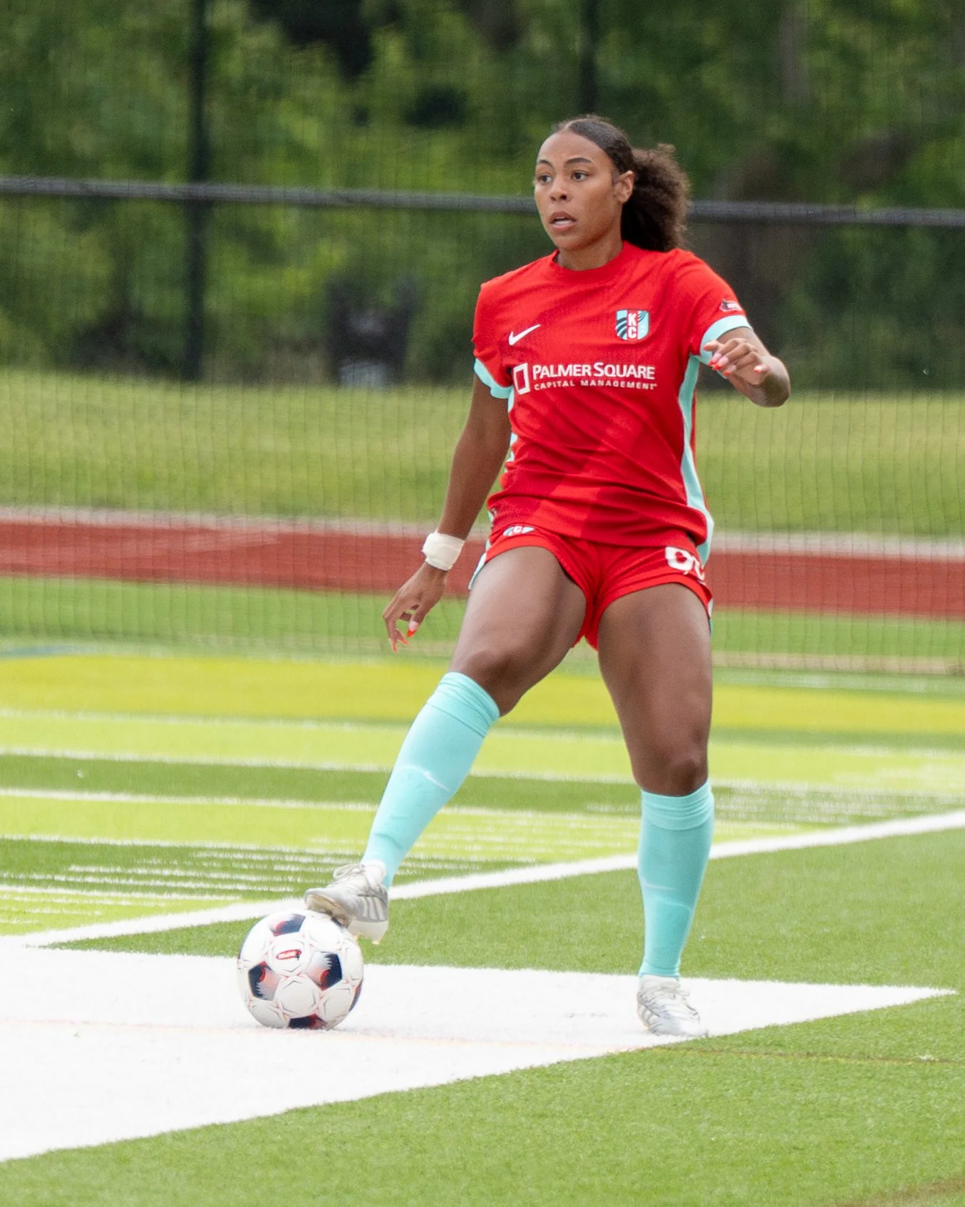 KC Current II player controls the ball on the road at Sunflower State FC on May 20th, 2026 - Photo by: Austin Farrow