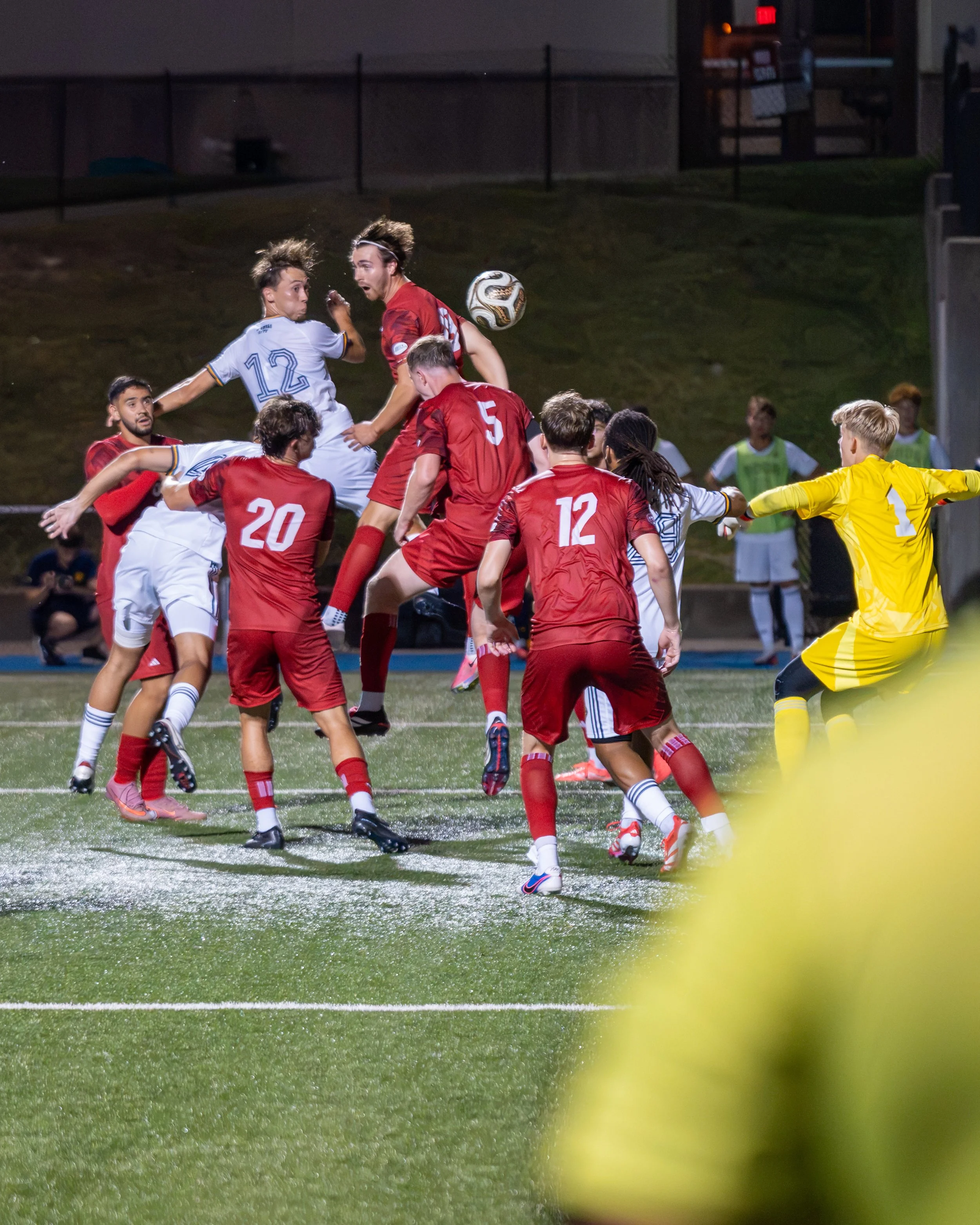 SIUE away at UMKC on Aug 20th, 2026, final score was 5-0 UMKC
