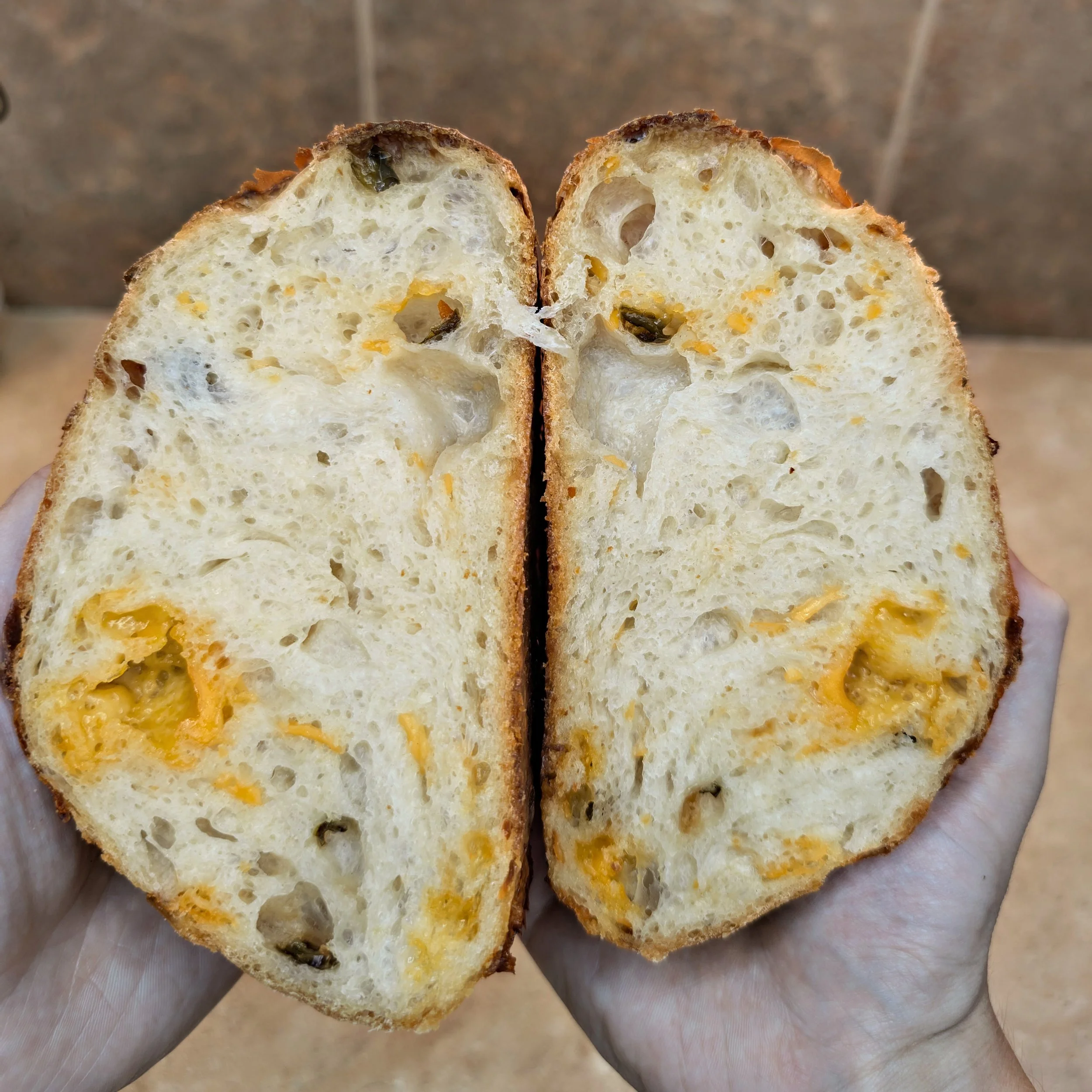 Jalapeno Cheddar Sourdough