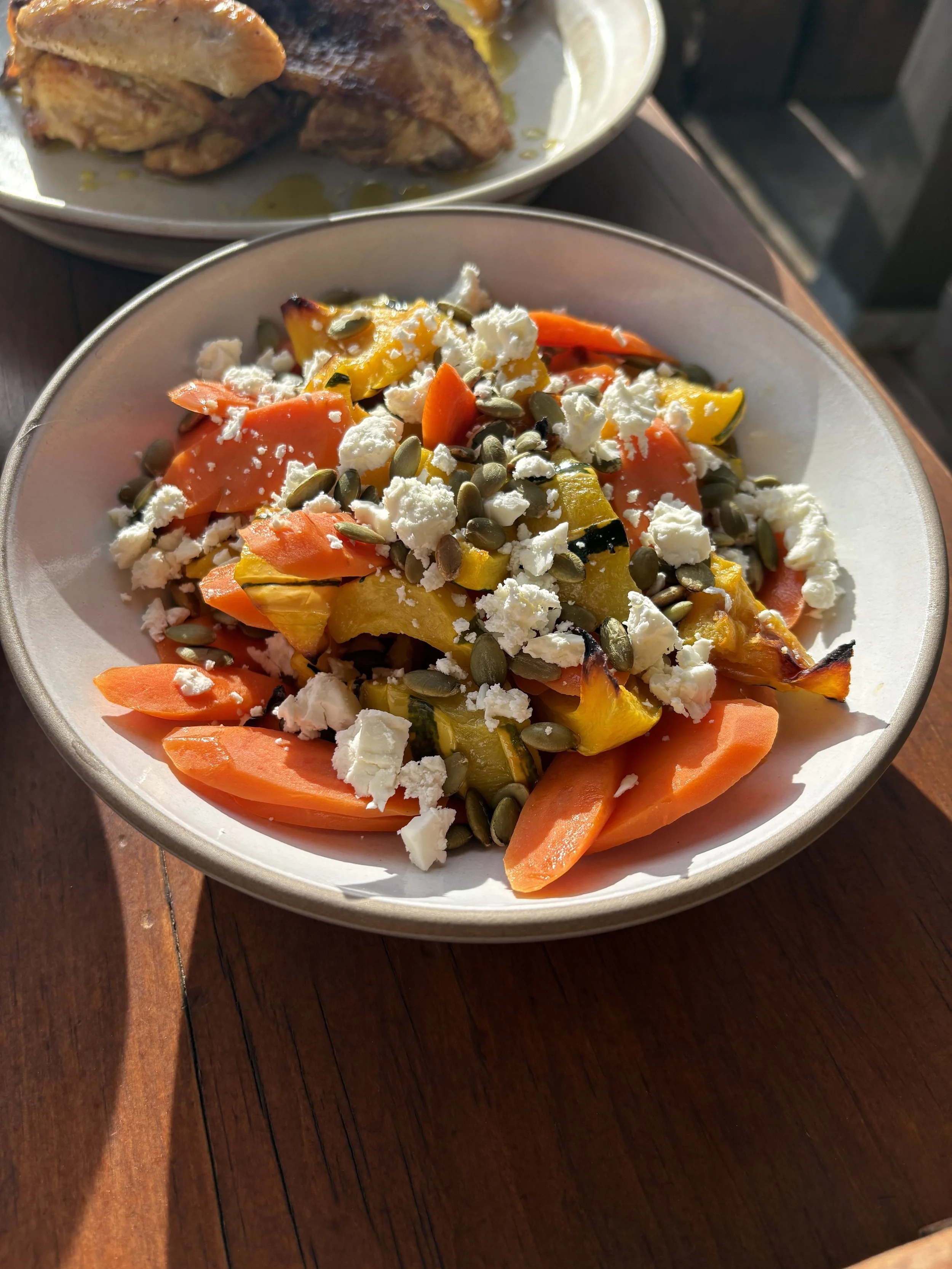 carrots and squash