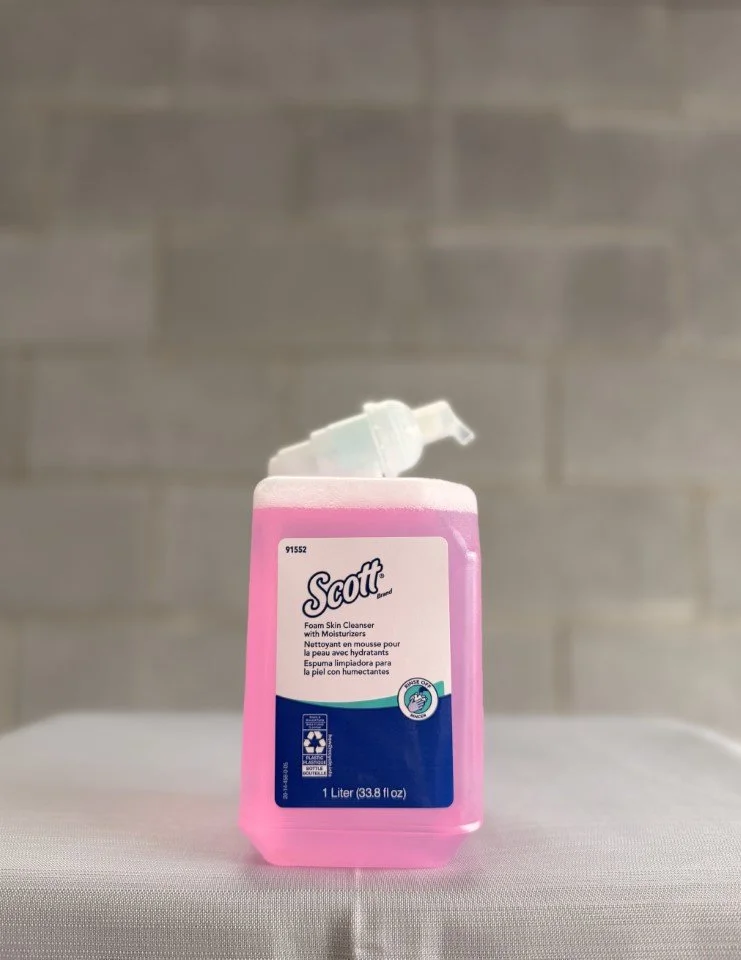 Scott Foam Skin Cleanser with Moisturizers (Box of 6)