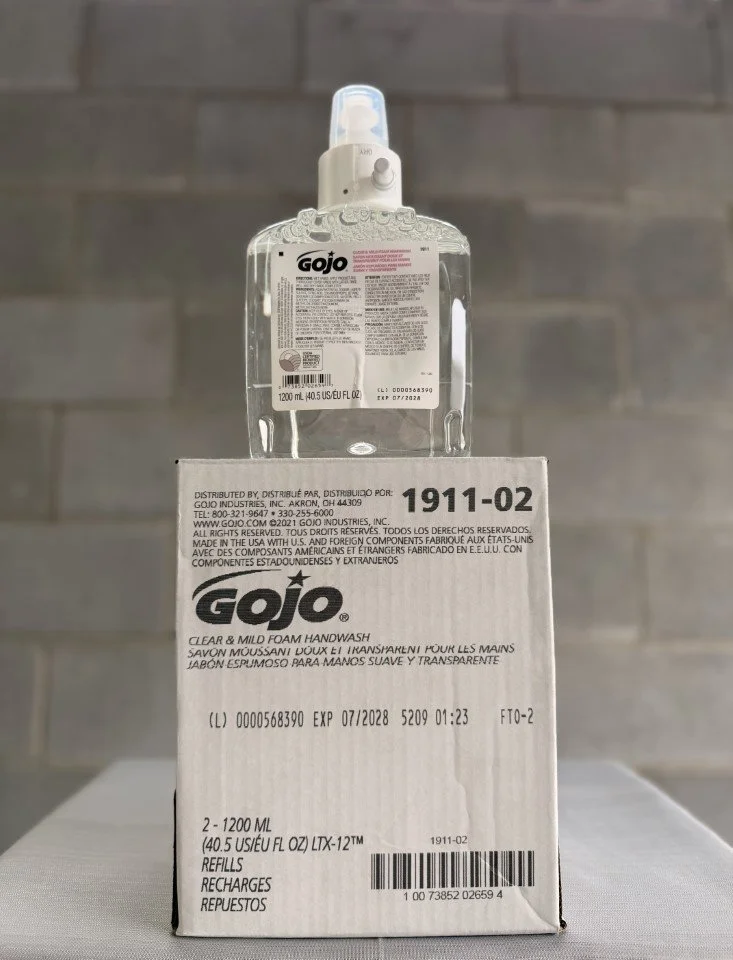 GOJO Clear & Mild Foam Handwash (Box of 2)