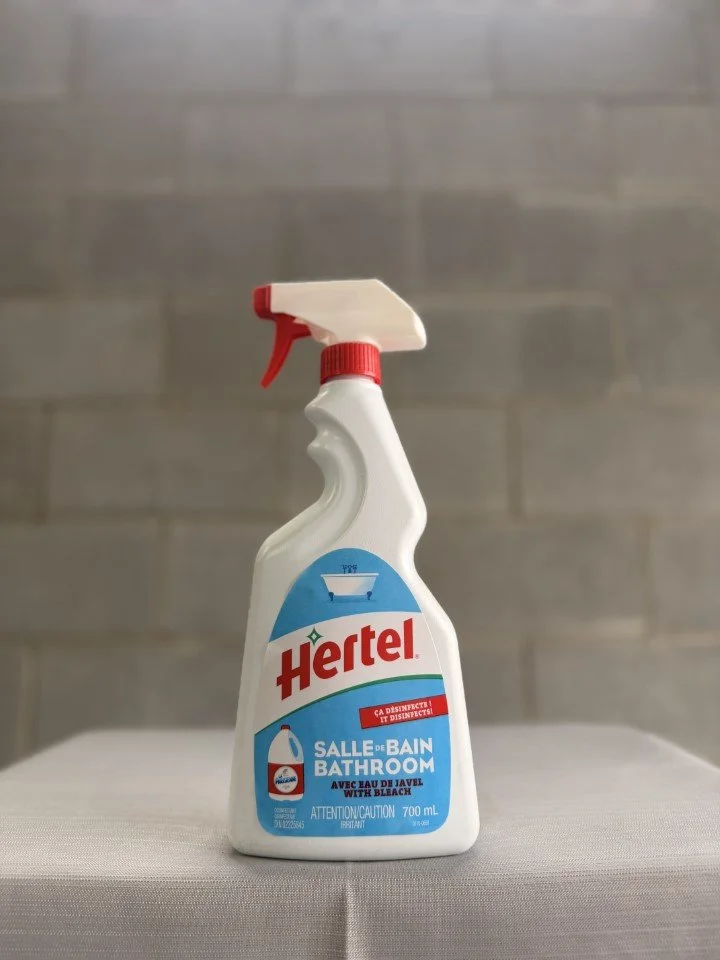 Hertel Disinfectant Bathroom Cleaner with Bleach