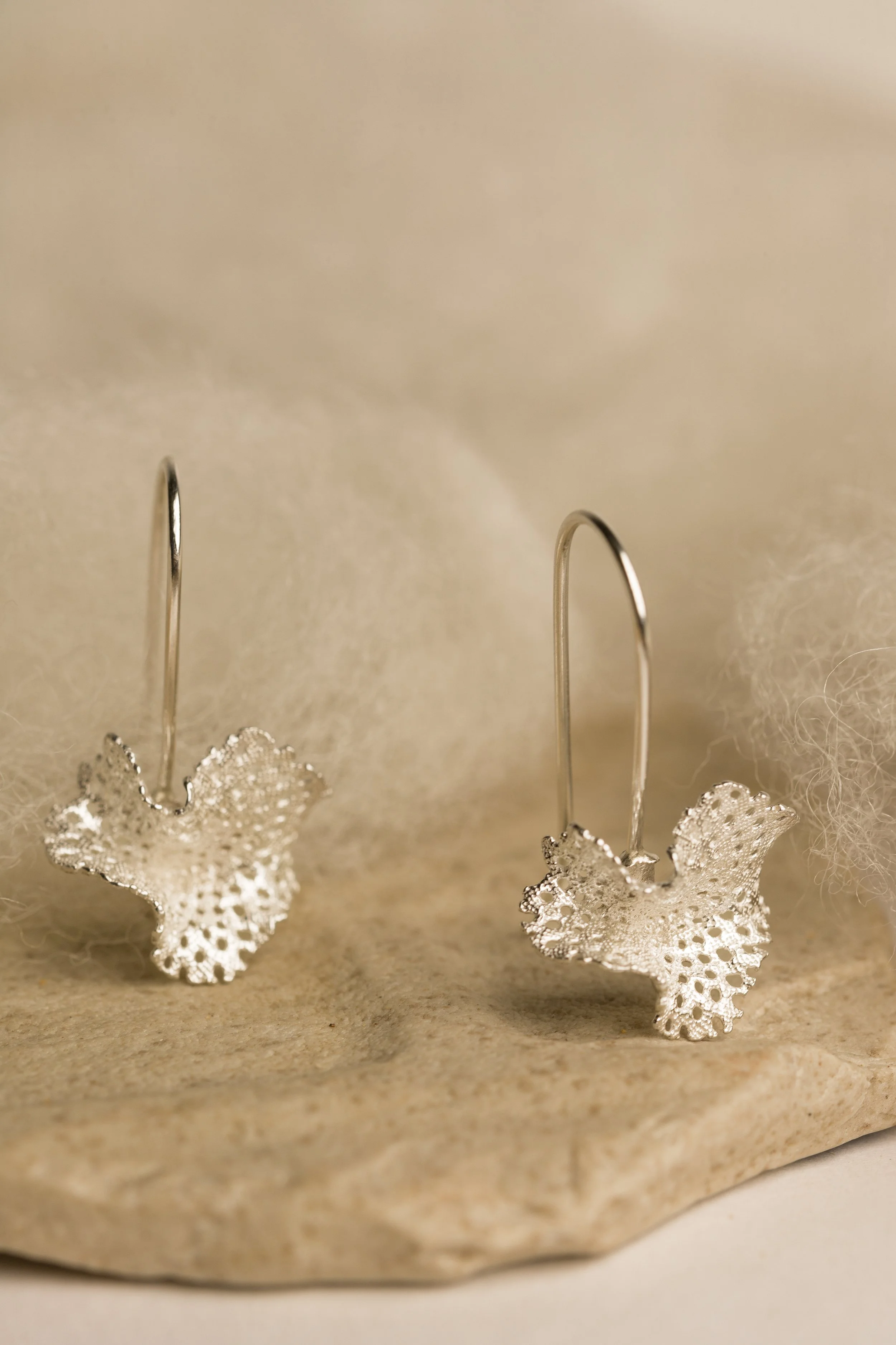 Coral Earrings