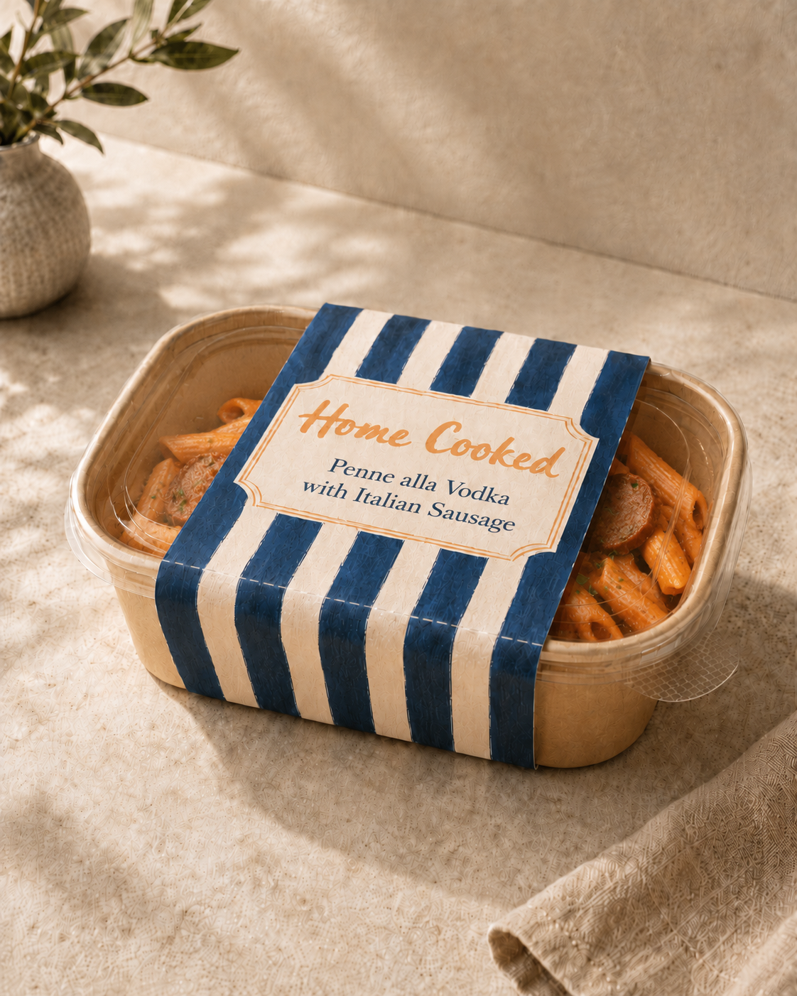 Penne alla Vodka with Italian Sausage (GFO)