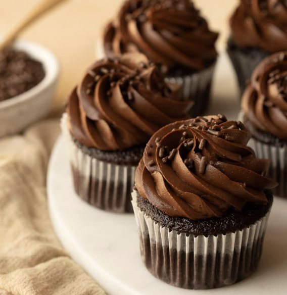 Chocolate cupcake with buttercream
