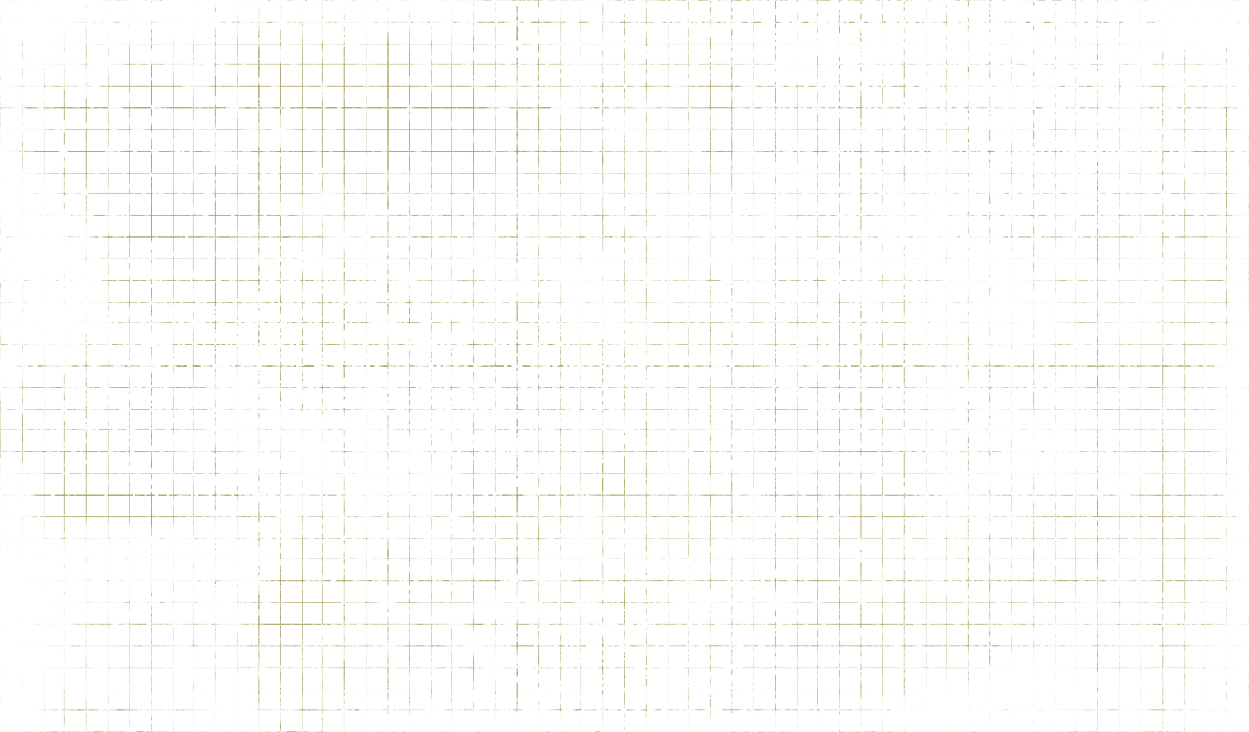 A black background with a gold grid pattern.