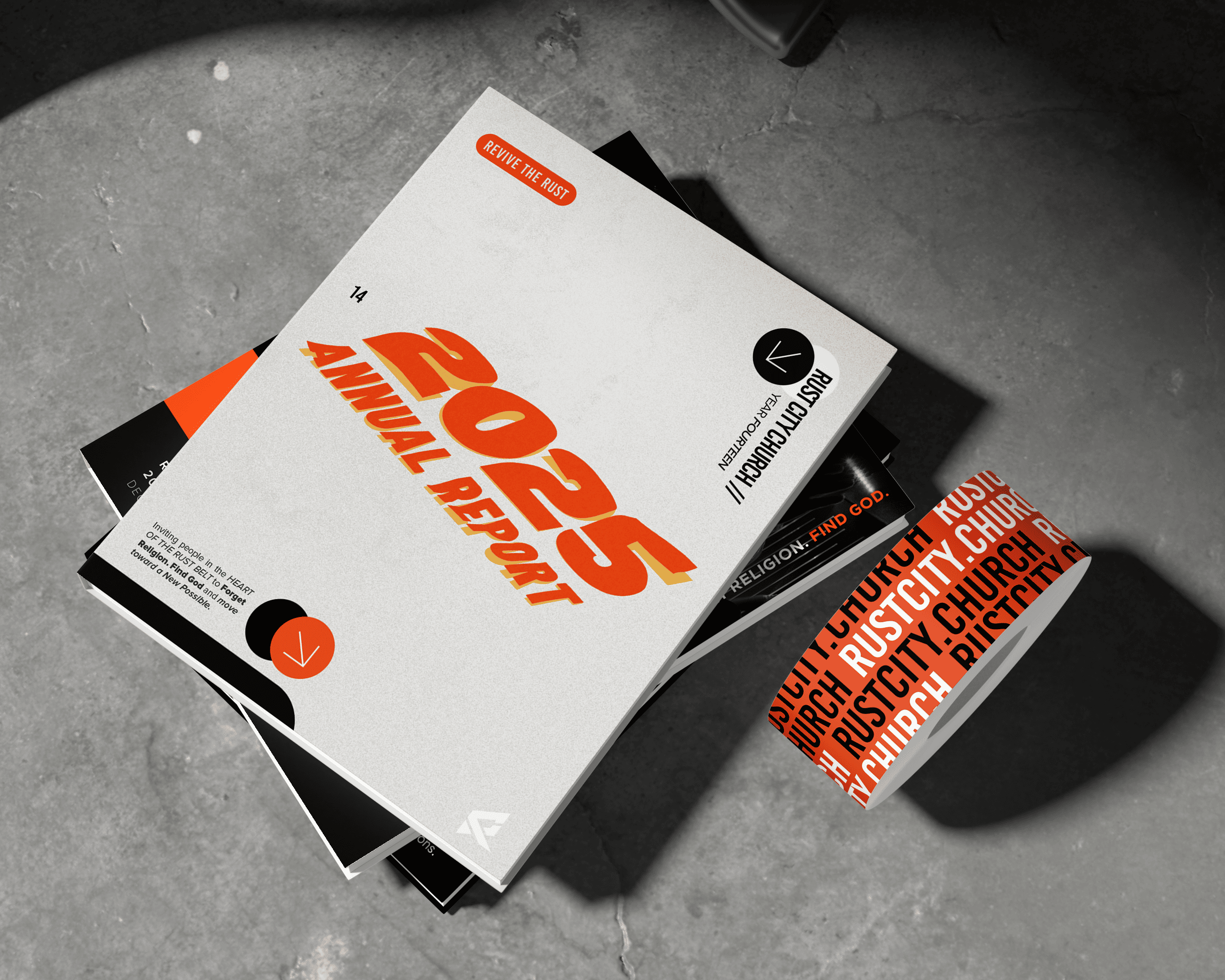 image of 2025 annual report design booklet