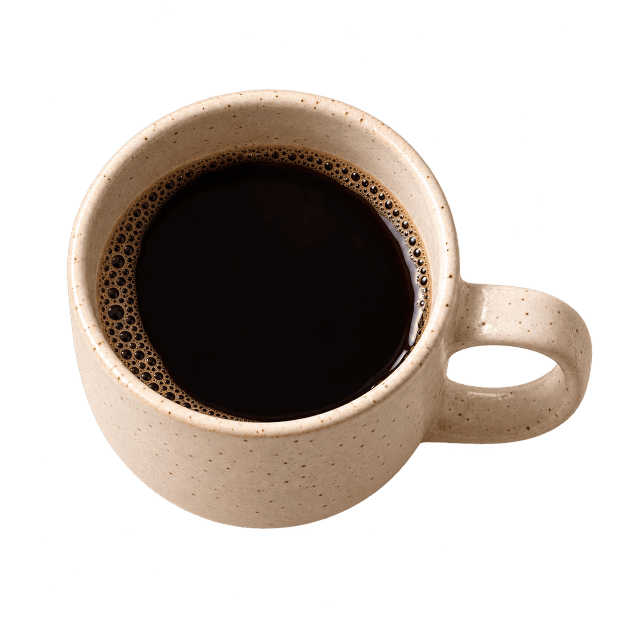 coffee mug with black coffee inside