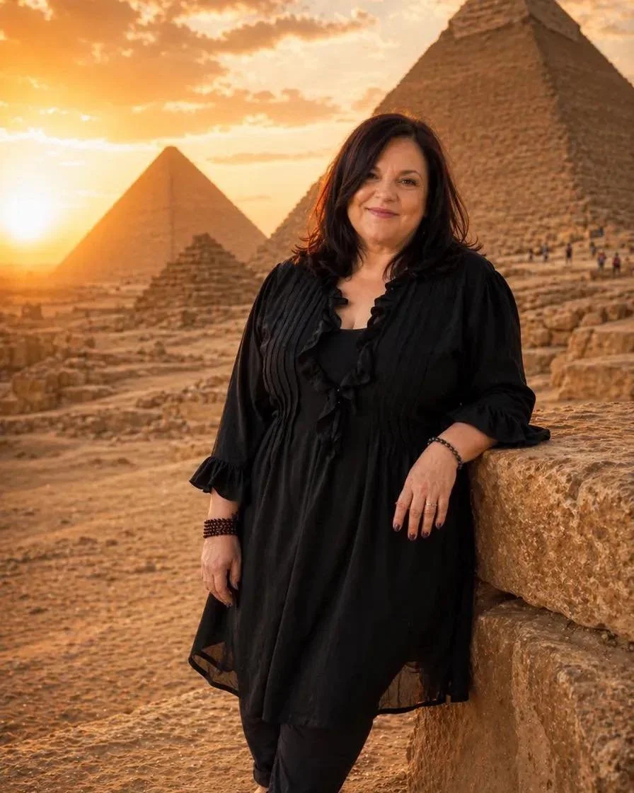 ✨ To the healer who feels called to Egypt . . . 

You may not know why.

You may not even be able to explain it.

But something inside you stirs whenever Egypt appears.

A photo of the pyramids.
A documentary.
A conversation.
A memory that doesn&rsqu
