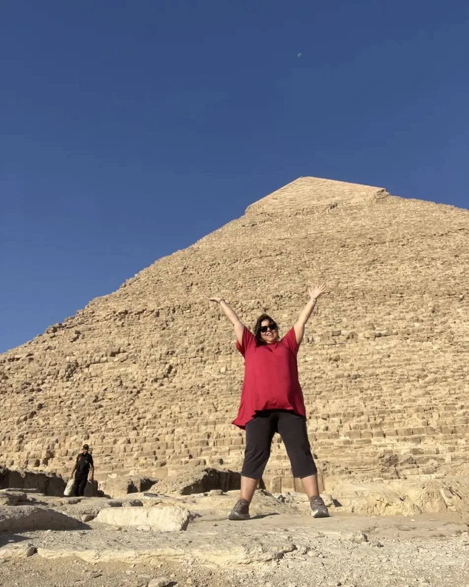 I just came out of an info session for the December Egypt retreat.

And it reminded me why I keep going back.

Years ago, I had this unexplained, indescribable pull toward Egypt. No real reason. Just a knowing that wouldn't let go.

I finally listene