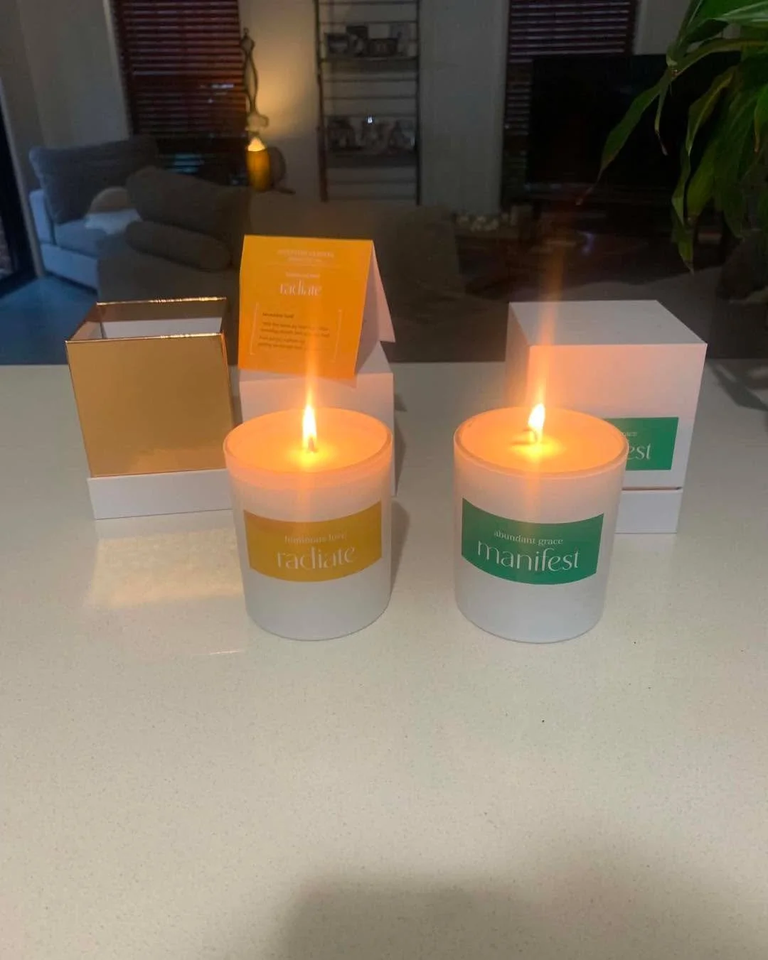 Last night I received this photo and it made my night. There&rsquo;s something so special about seeing the candles I&rsquo;ve created out in the world. ✨
