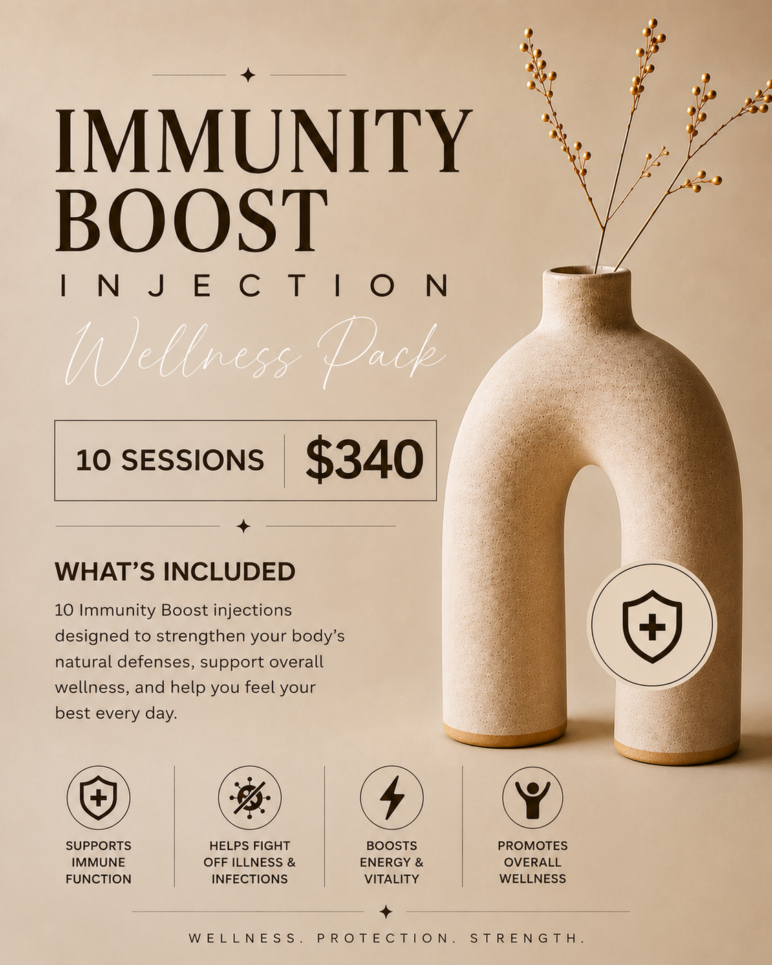 Immunity Boost Injection - 10 sessions
