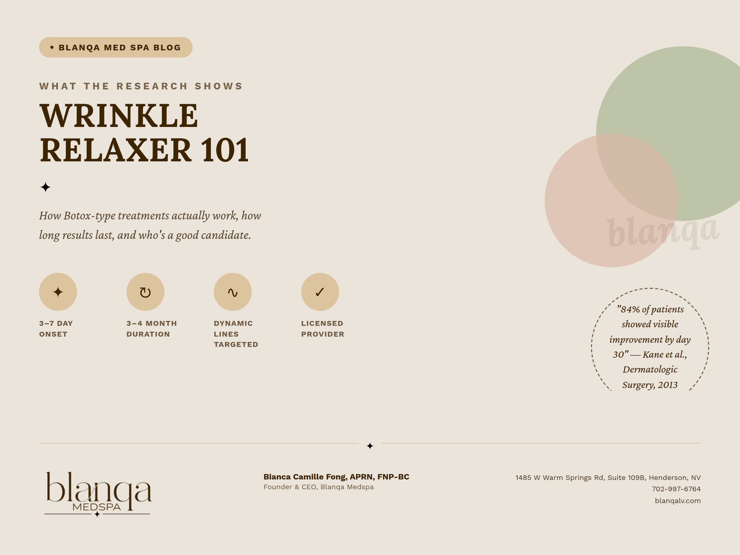 Wrinkle Relaxer 101: What Botox-Type Treatments Actually Do, How Long They Last, and Who They're For