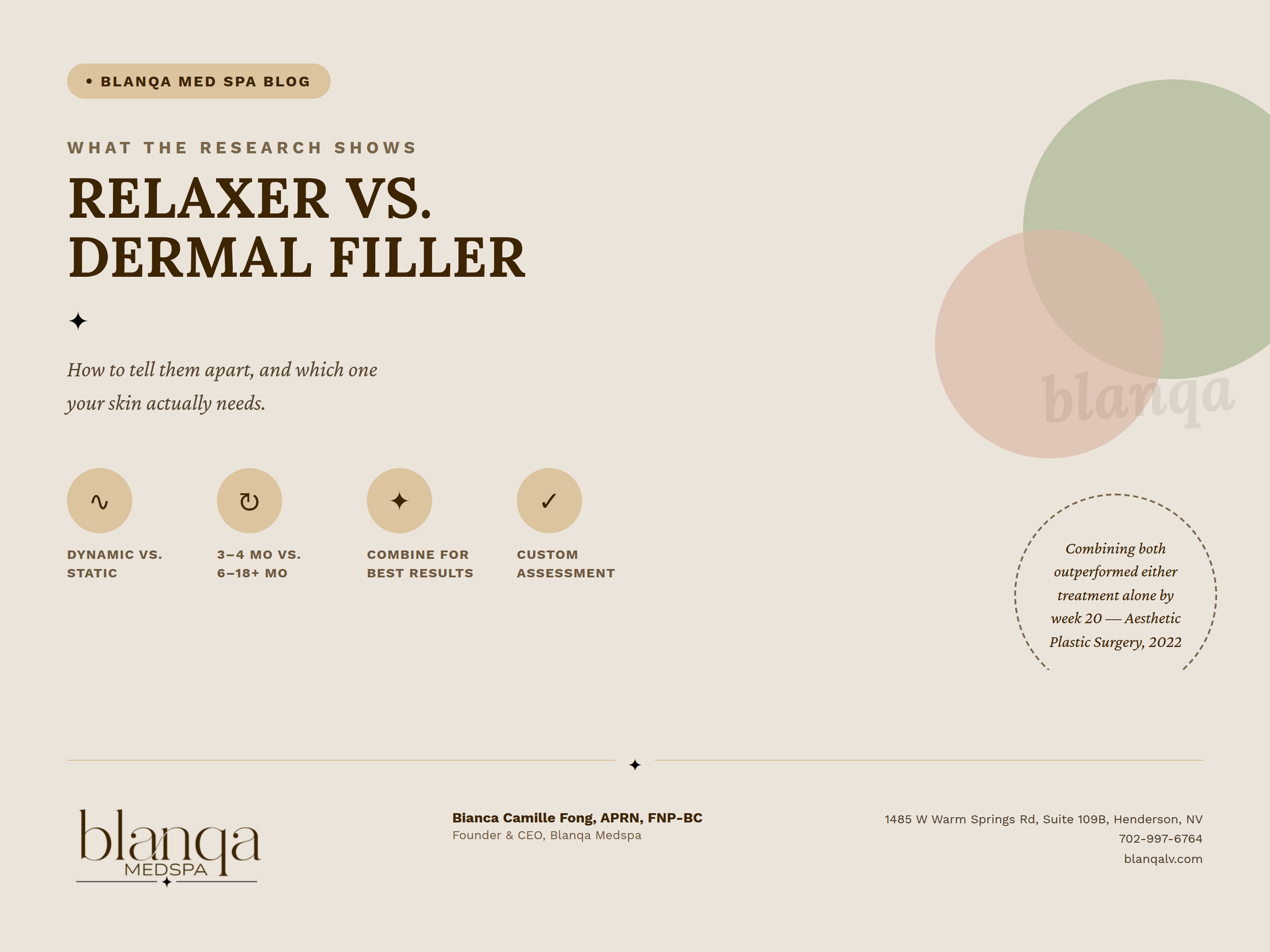 Wrinkle Relaxer vs. Dermal Filler: How to Know Which One You Actually Need