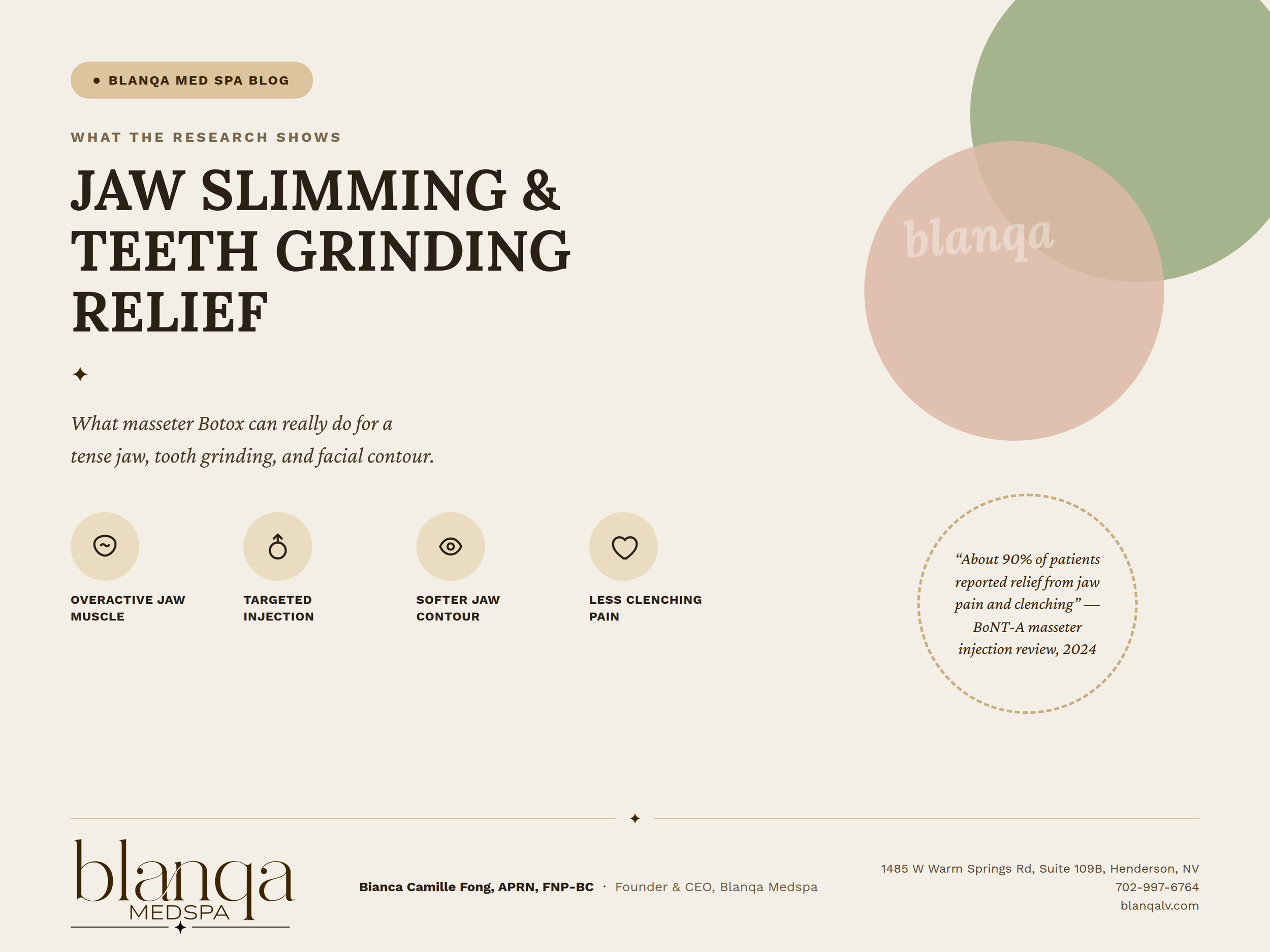 Jaw Slimming and Teeth Grinding: What Masseter Botox Can (and Can't) Do