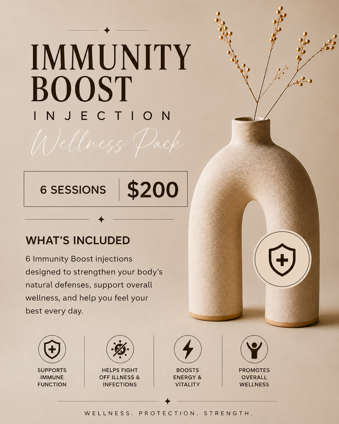 Immunity Boost Injection - 6 sessions