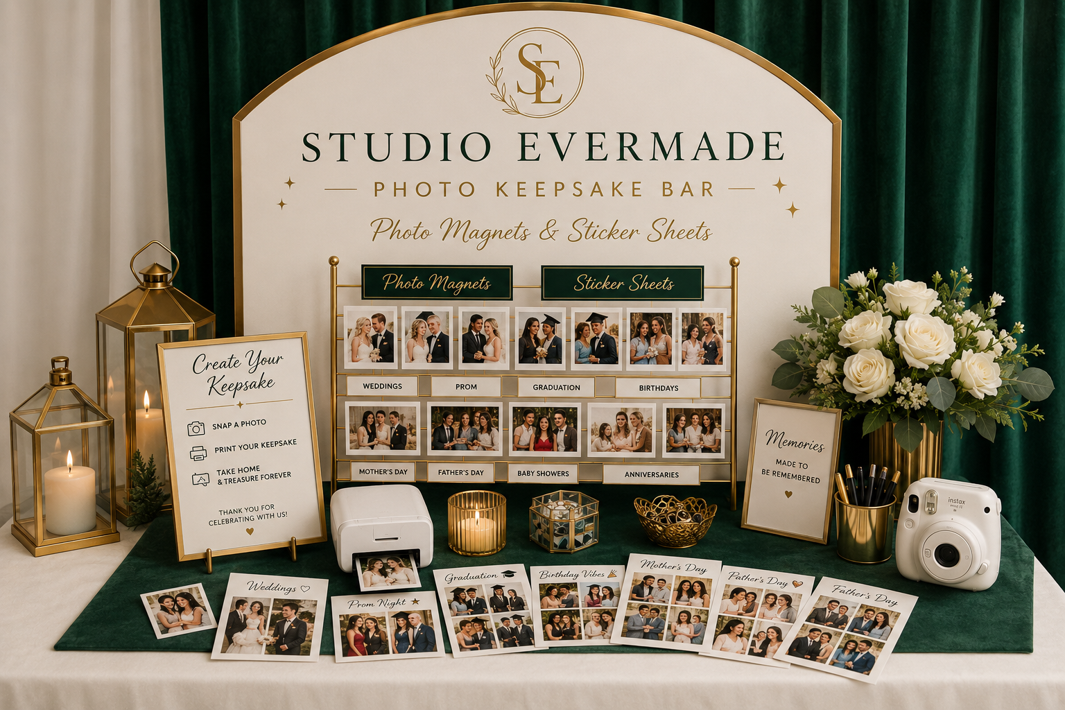 Photo Stickers & Magnets