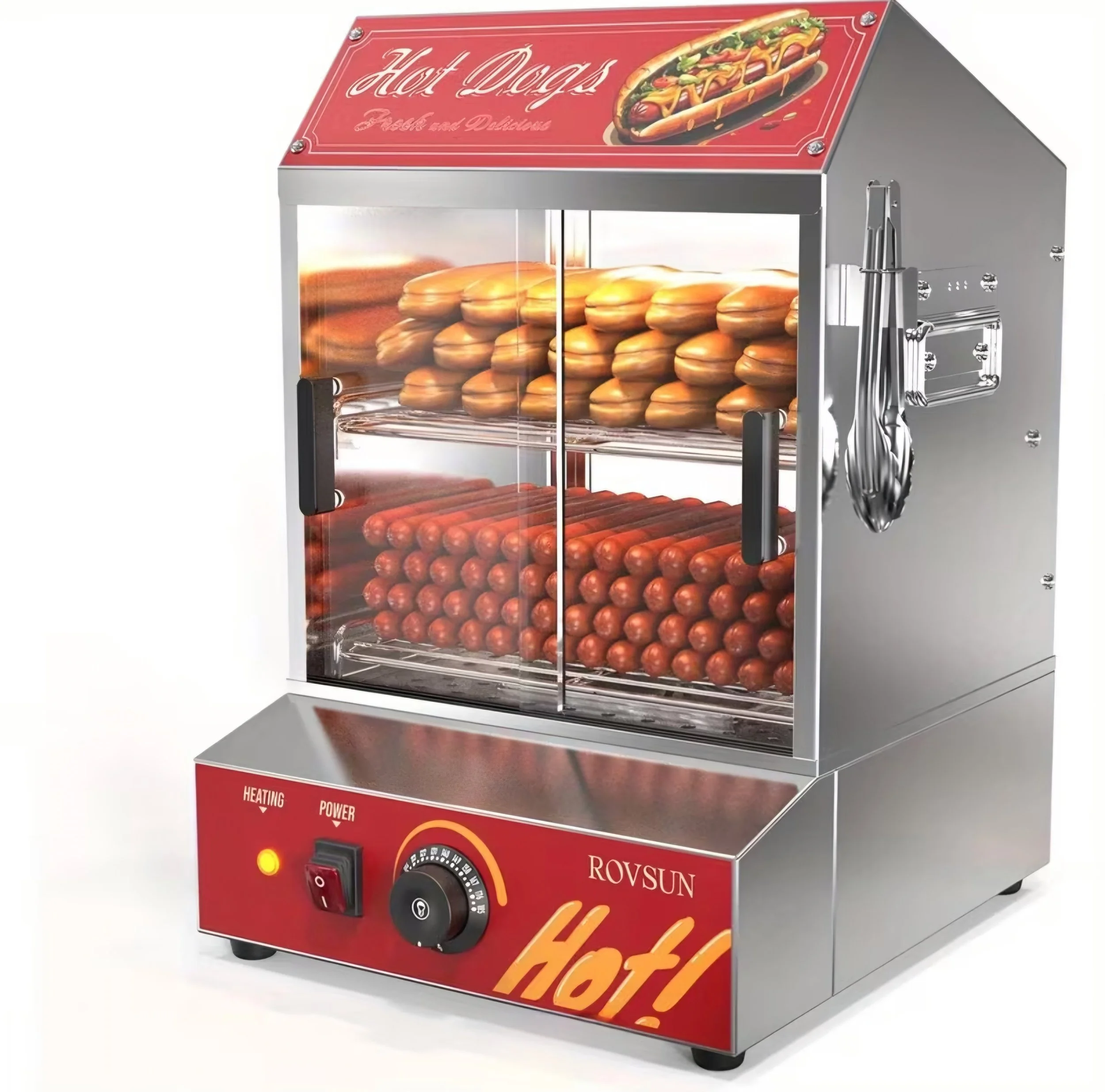 Commercial Hot Dog Steamer