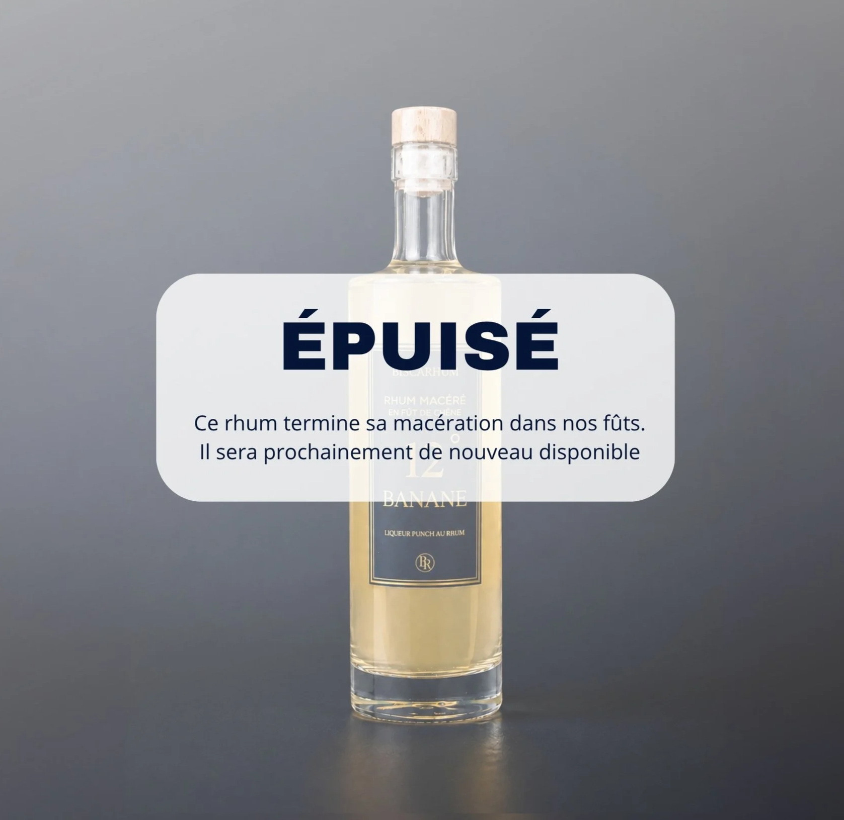 Rhum Infusé Banane 12°