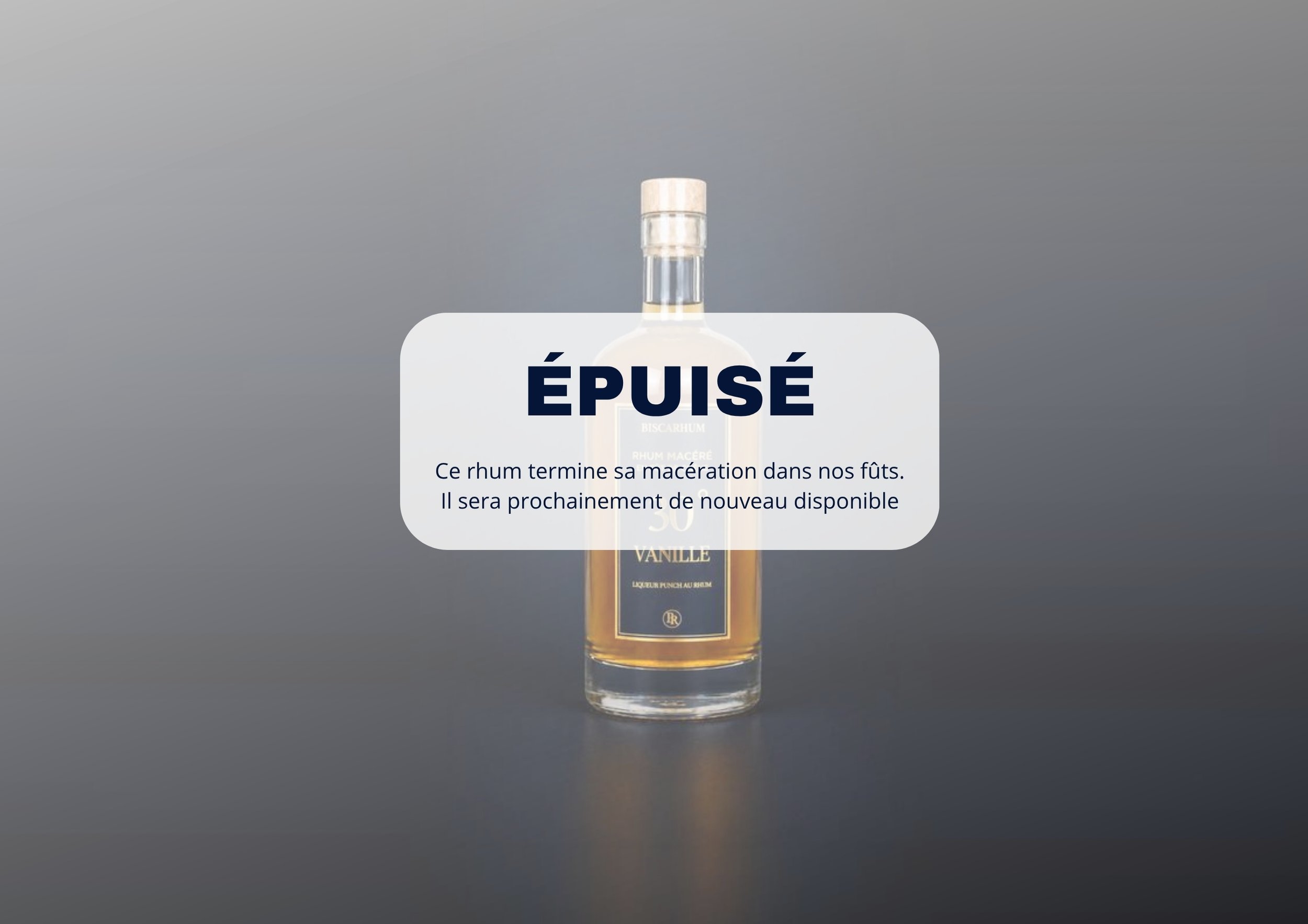 Rhum Infusé Vanille 30°