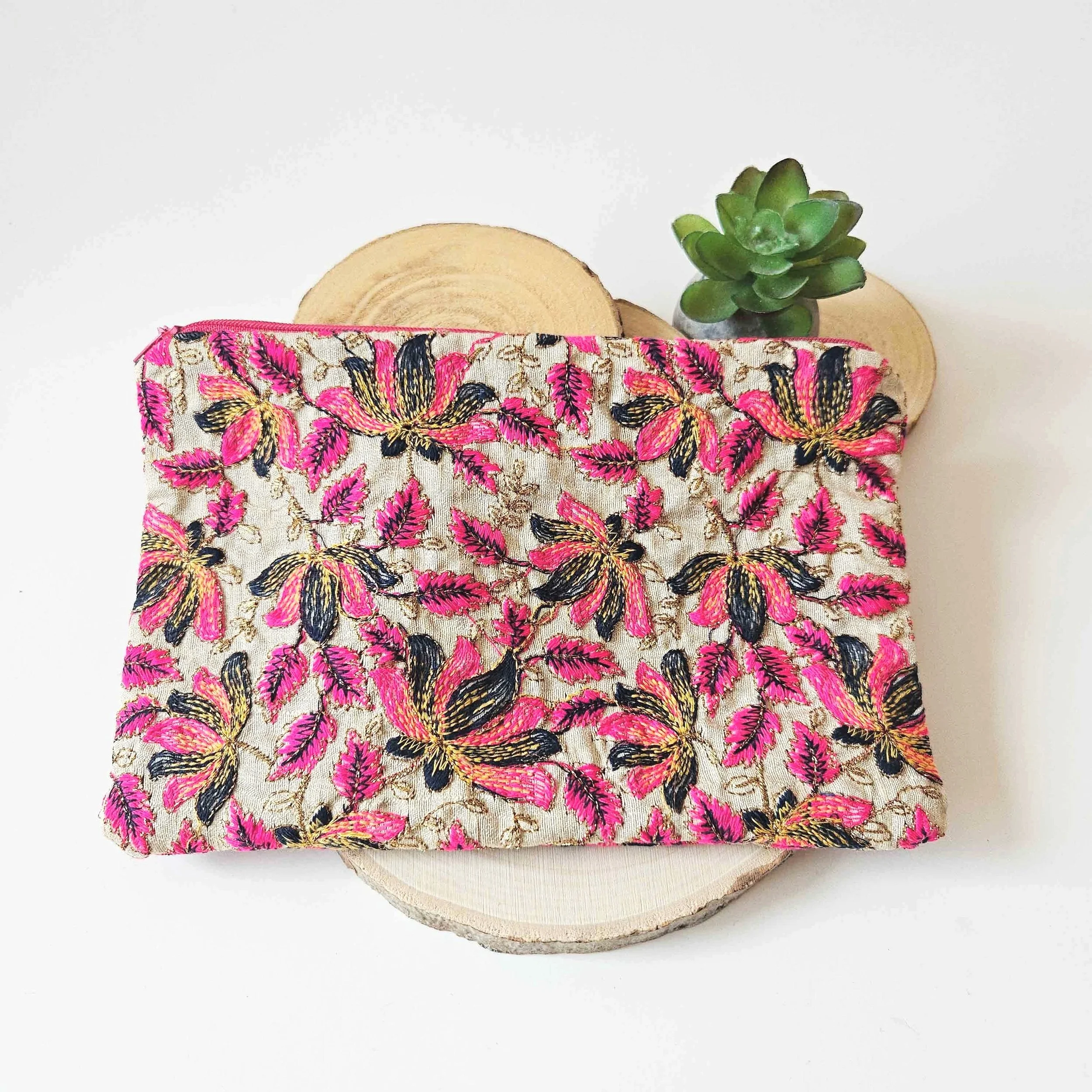Embroidered Pouch