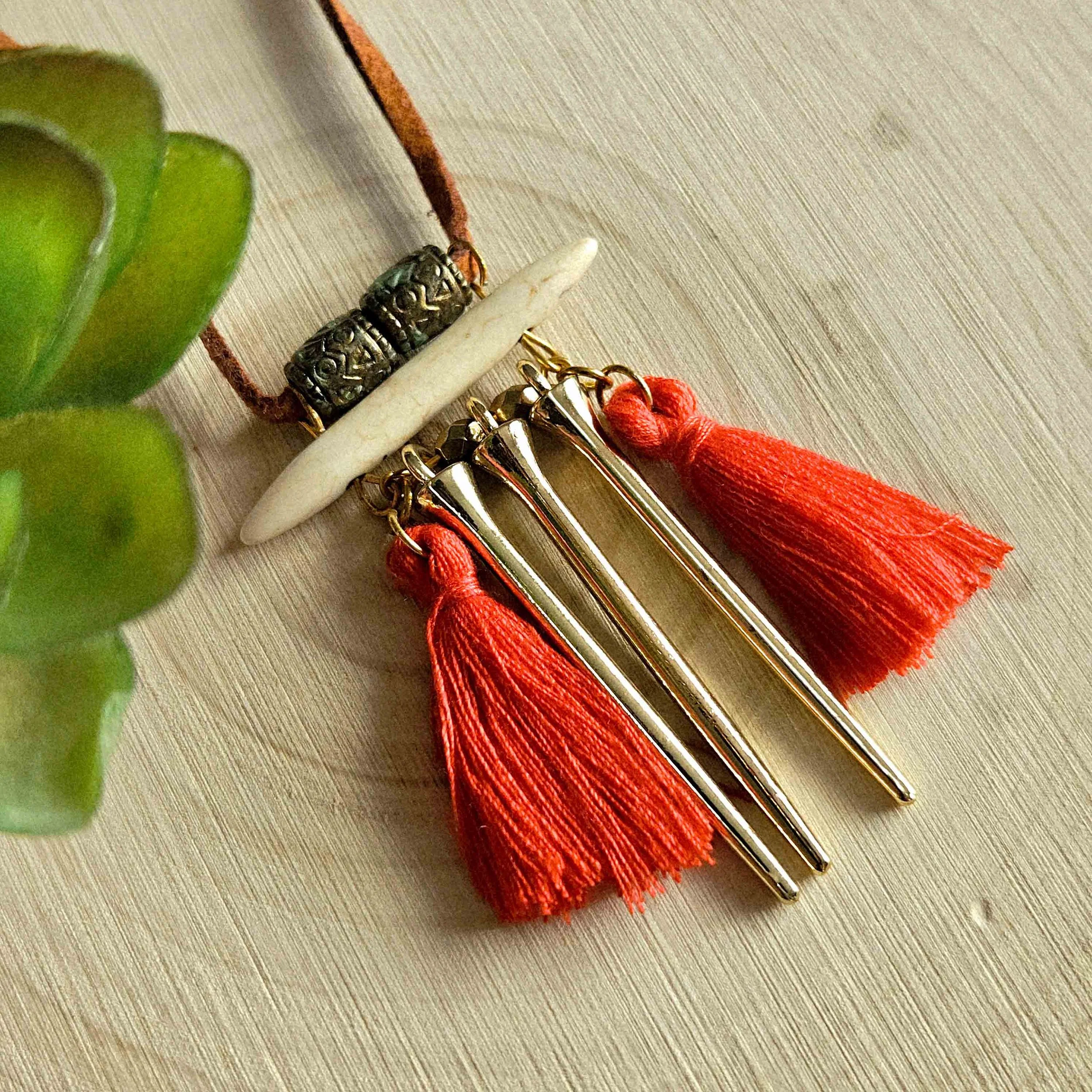 Torii Tassel Necklace