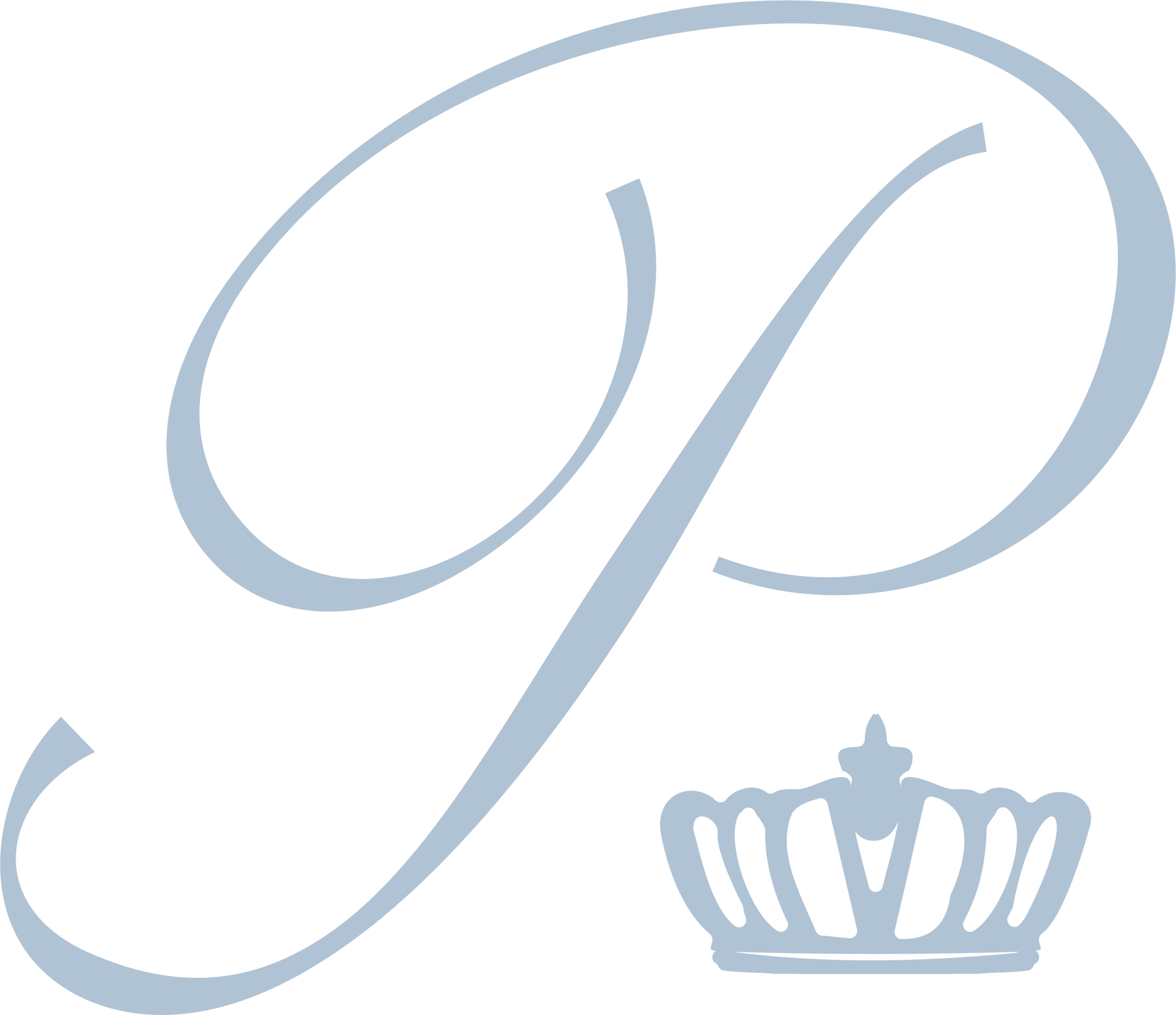 Close-up of a decorative sign with the words "Love" and "You" written in elegant script with floral embellishments.