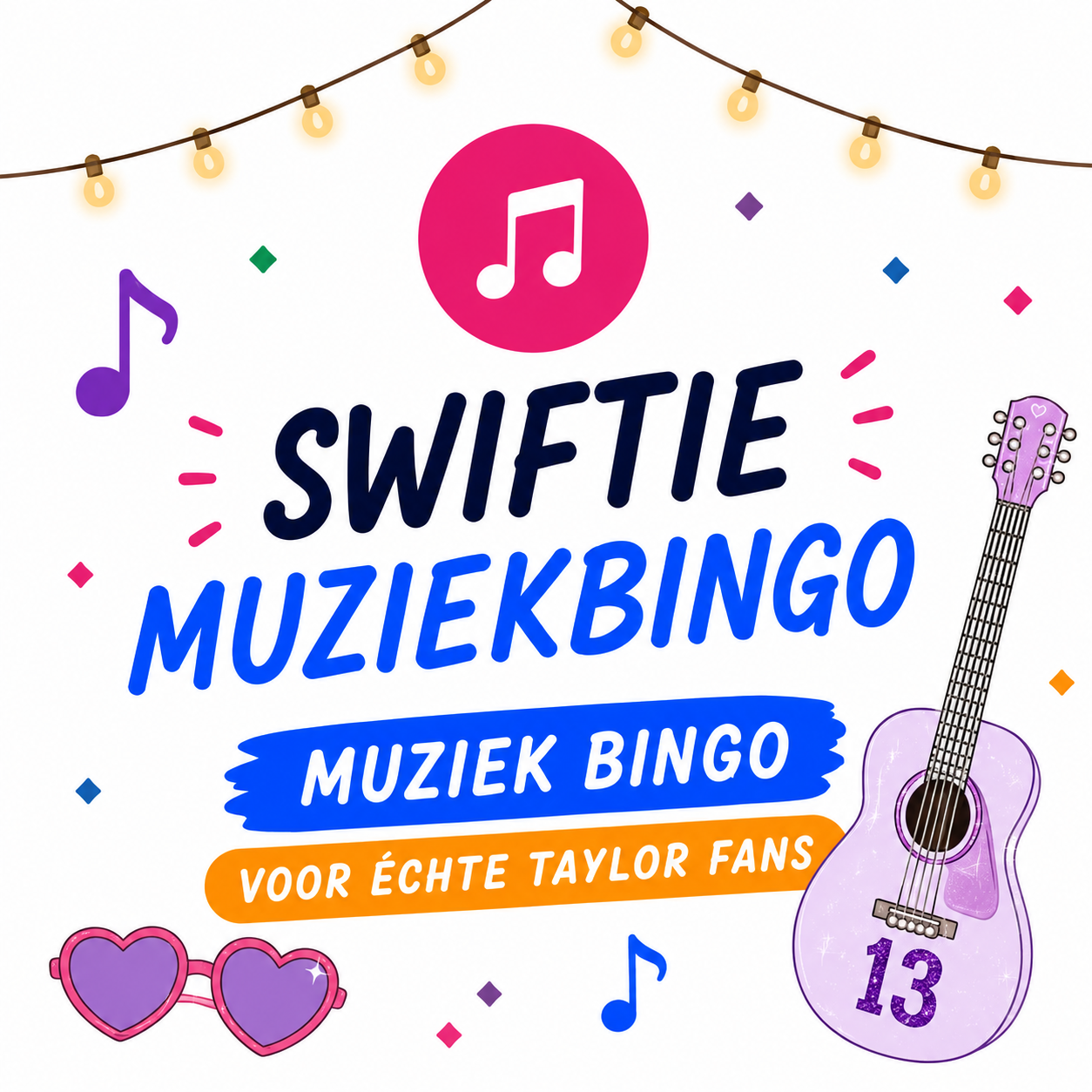 Muziek Bingo - Swiftie