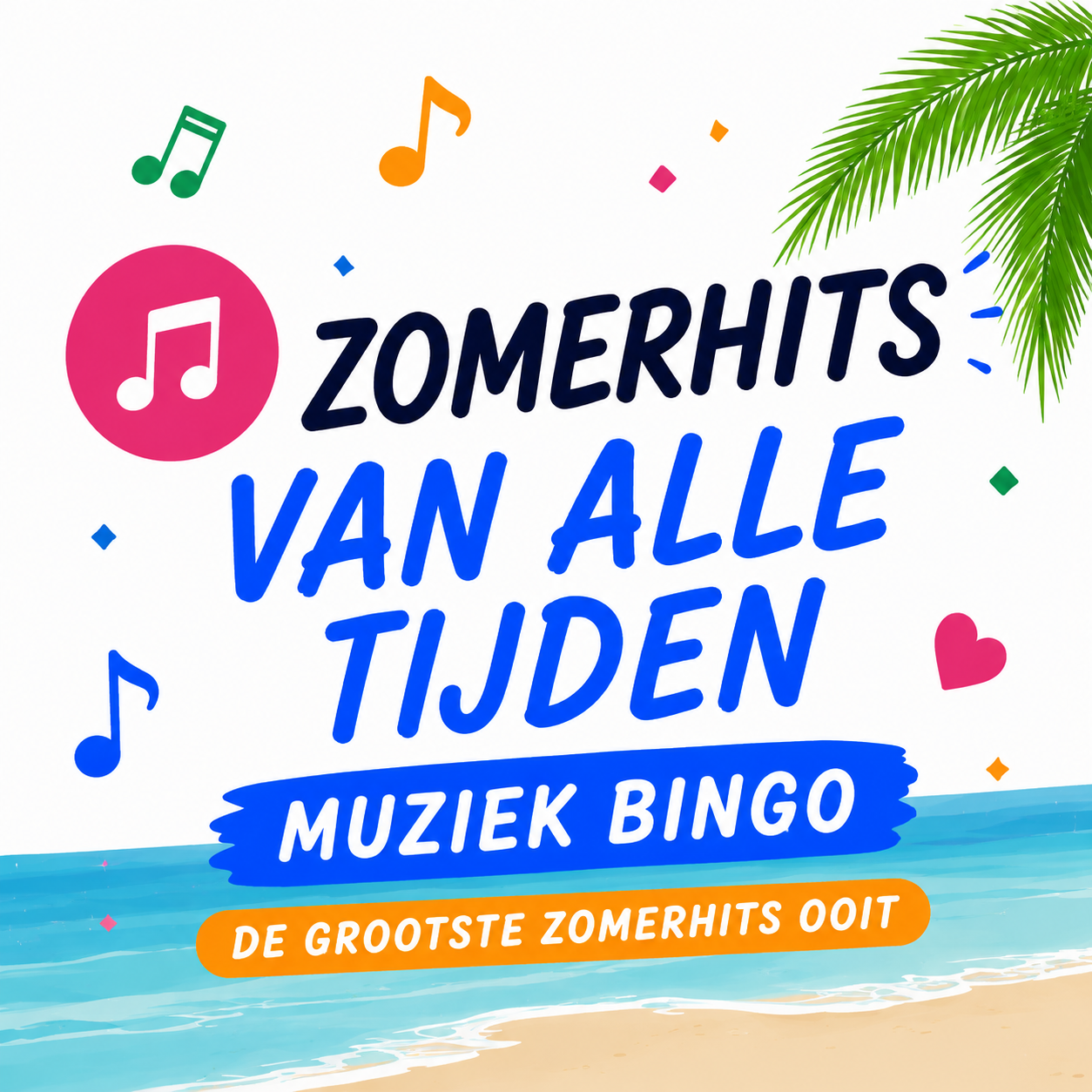 Muziek Bingo - Zomerhits Van Alle Tijden