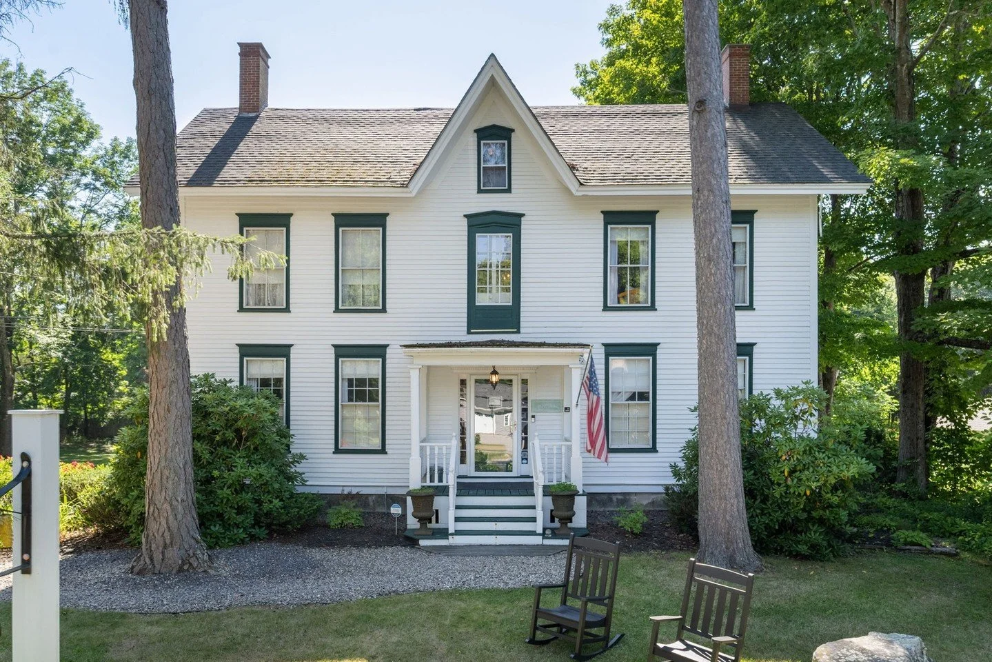 We've been on South Street since 1825, and the house has seen a lot of change since then.

New paint, taller trees, a porch that's been redone more times than we can count. But the door still opens the same way it always has, and we're just as glad t