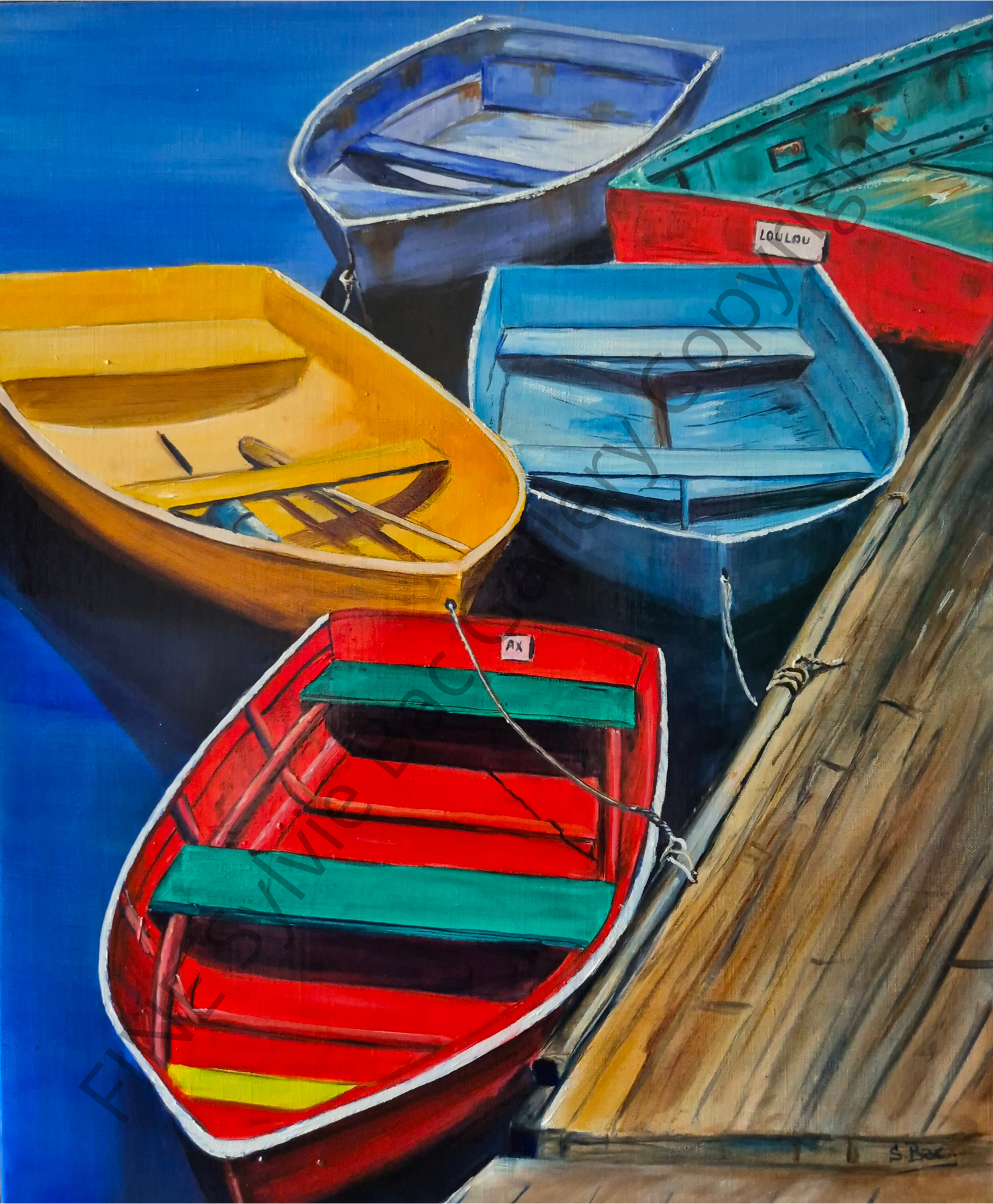 La barque de Loulou
