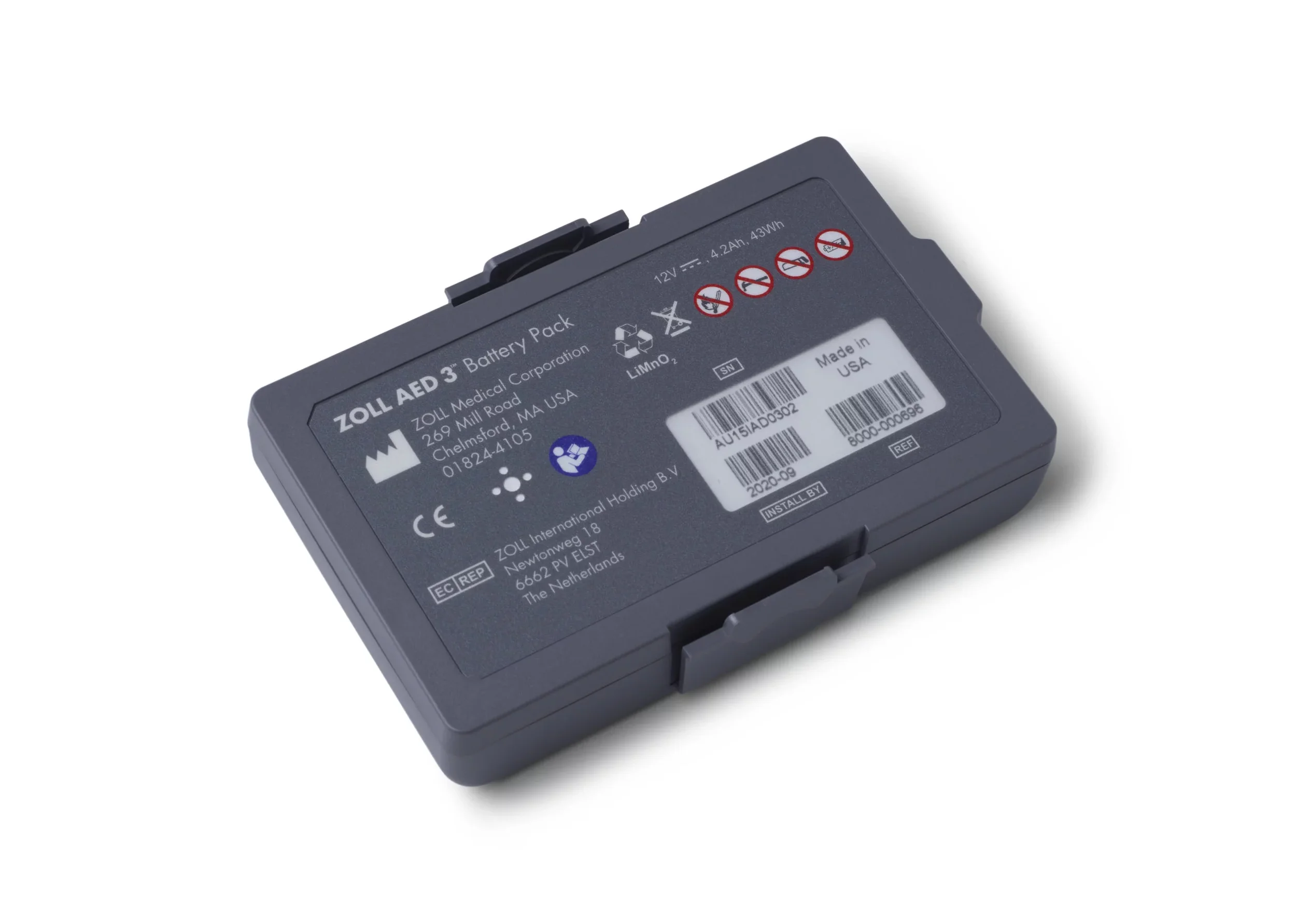 Batterie Zoll AED 3