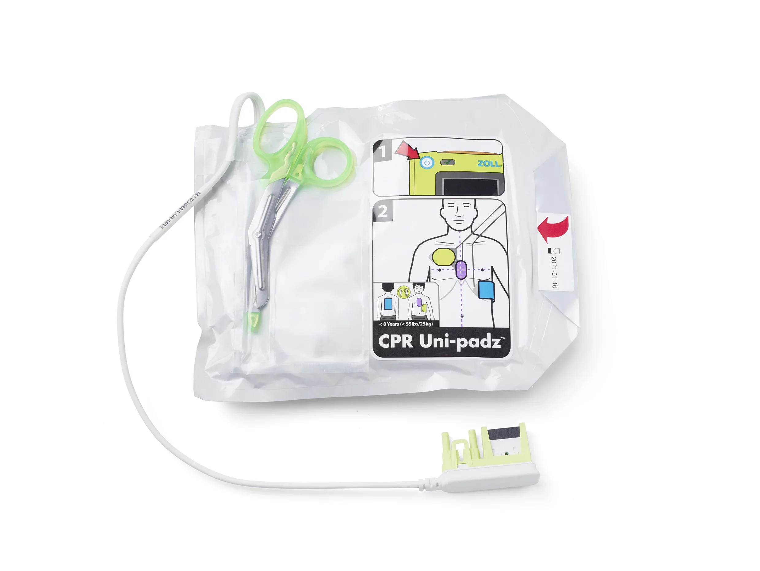 Électrodes Uni-Padz – Zoll AED 3