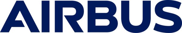 Logo d'Airbus en bleu foncé