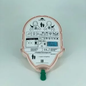 Dispositif médical de sécurité avec instructions d'utilisation et symbole de désinfection.