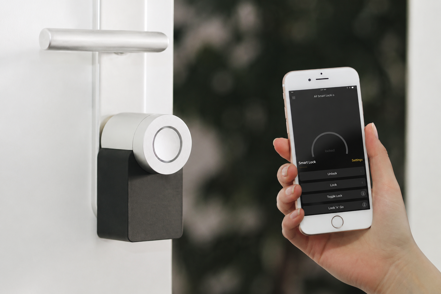 Smart home app control
