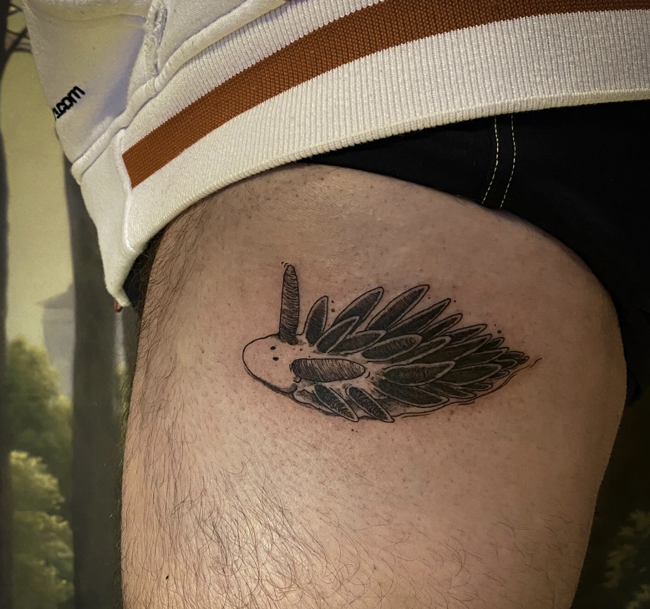 Tatouage d'une flaveline