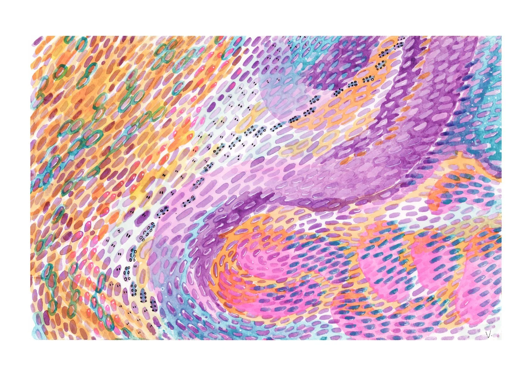 Hypnose - Tirage format  A4 - 21x29.7cm / 70€ 