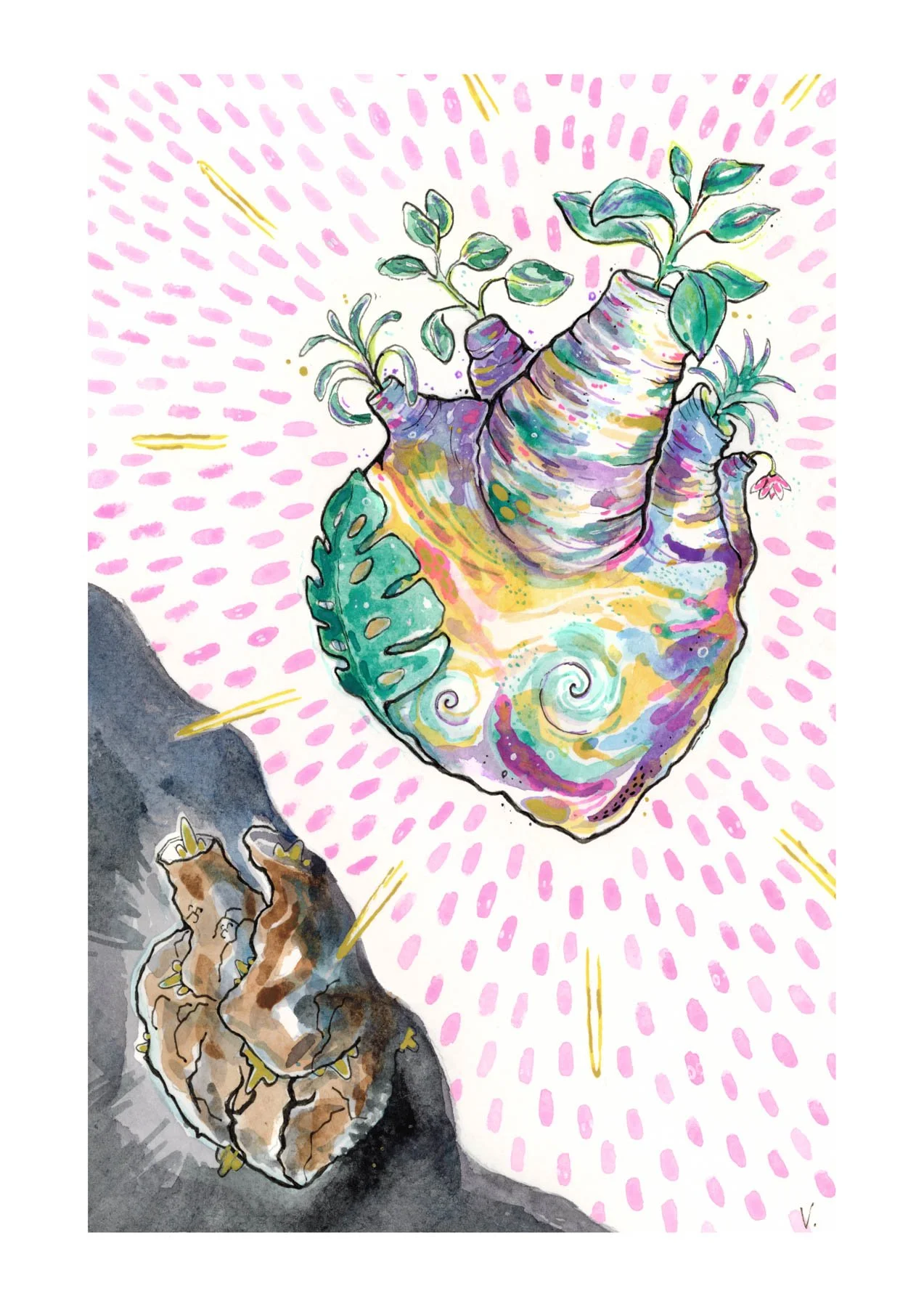Déception & Résilience - Tirage format  A4 - 21x29.7cm / 70€ 