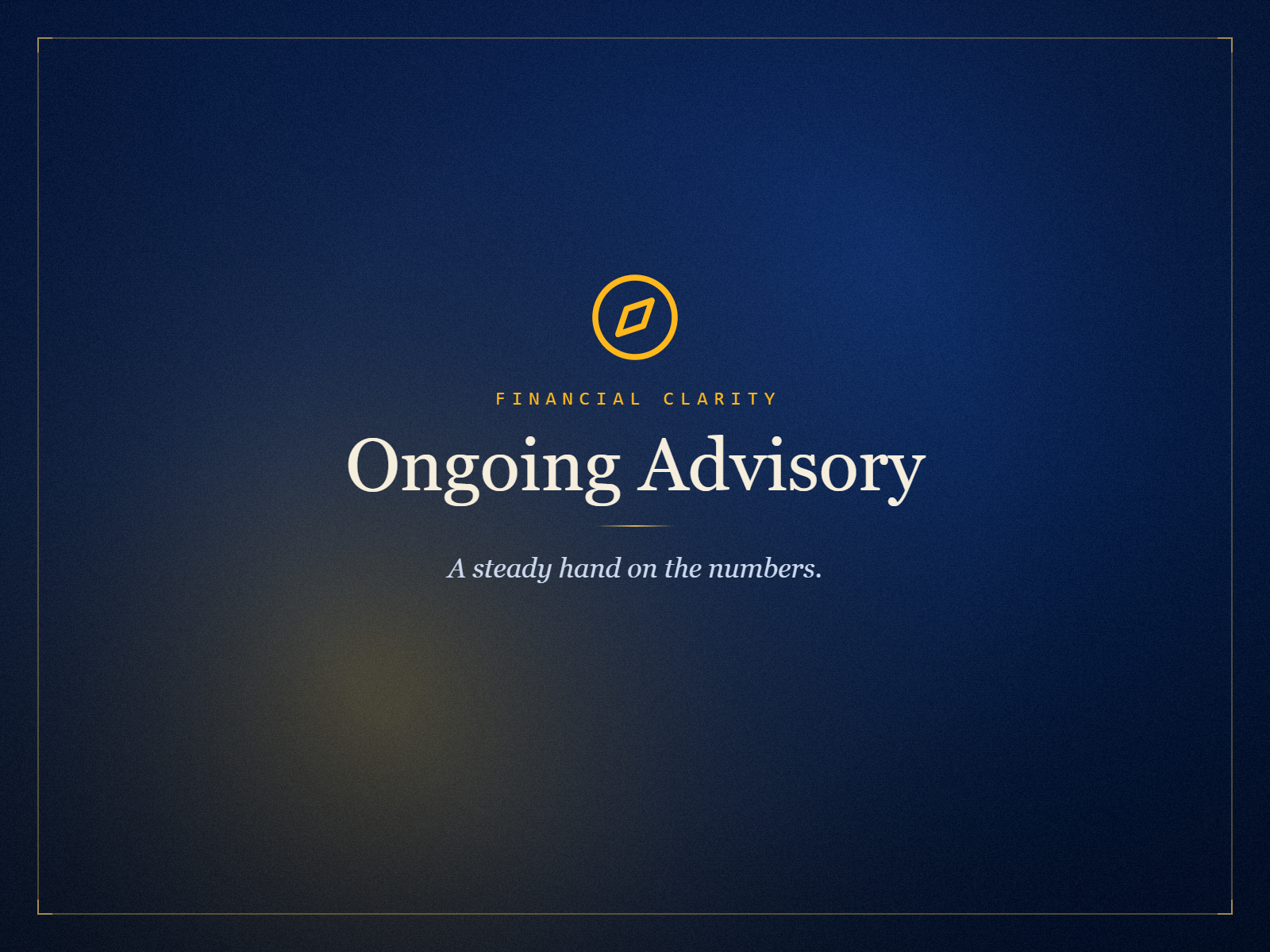 Ongoing Advisory