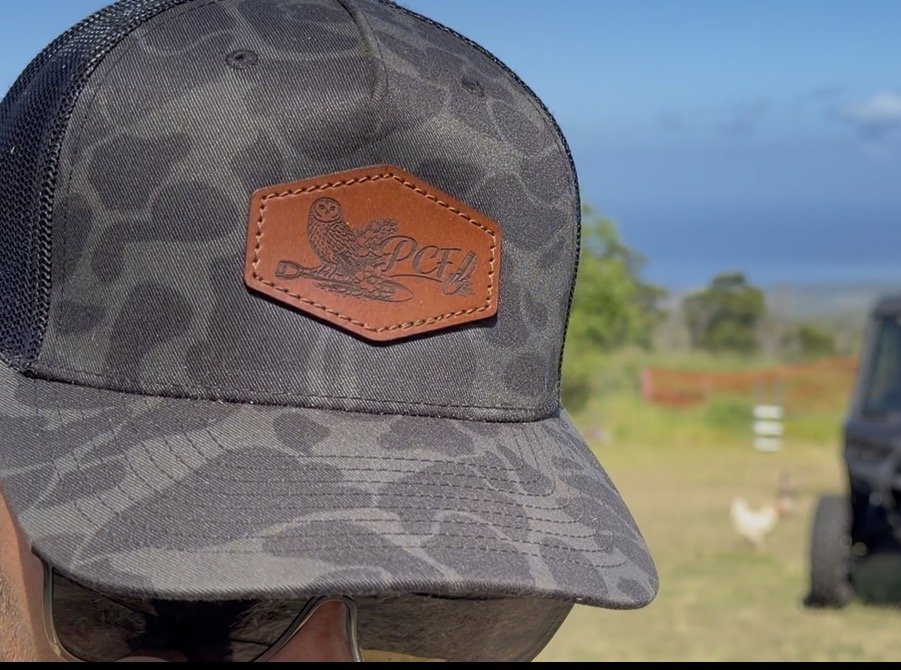 Black Camo Trucker Hat