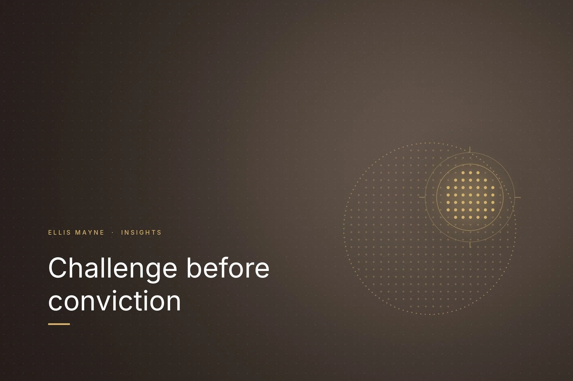 The Difference Between Conviction and Confidence&nbsp;