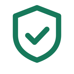 Green shield icon with a checkmark in the center. Lagom Sports Compliance AML Framework Development support.