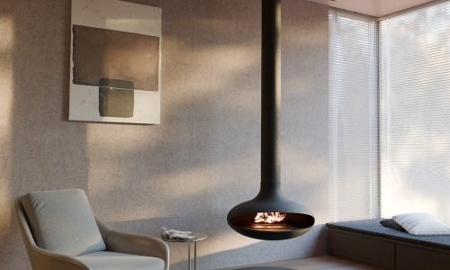 Aero 600 Suspended Fireplace