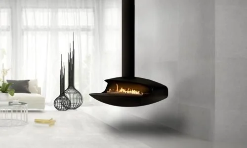 Float Suspended Bioethanol Fireplace