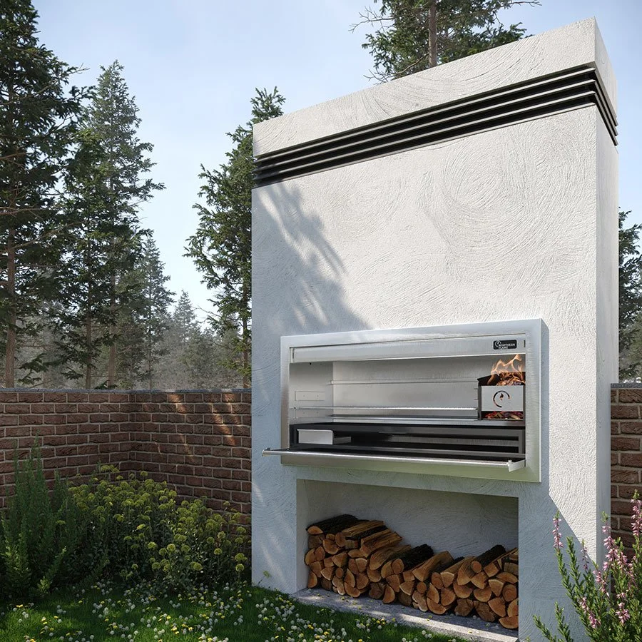 Northern Flame 1500 Stainless Steel Wood Braai