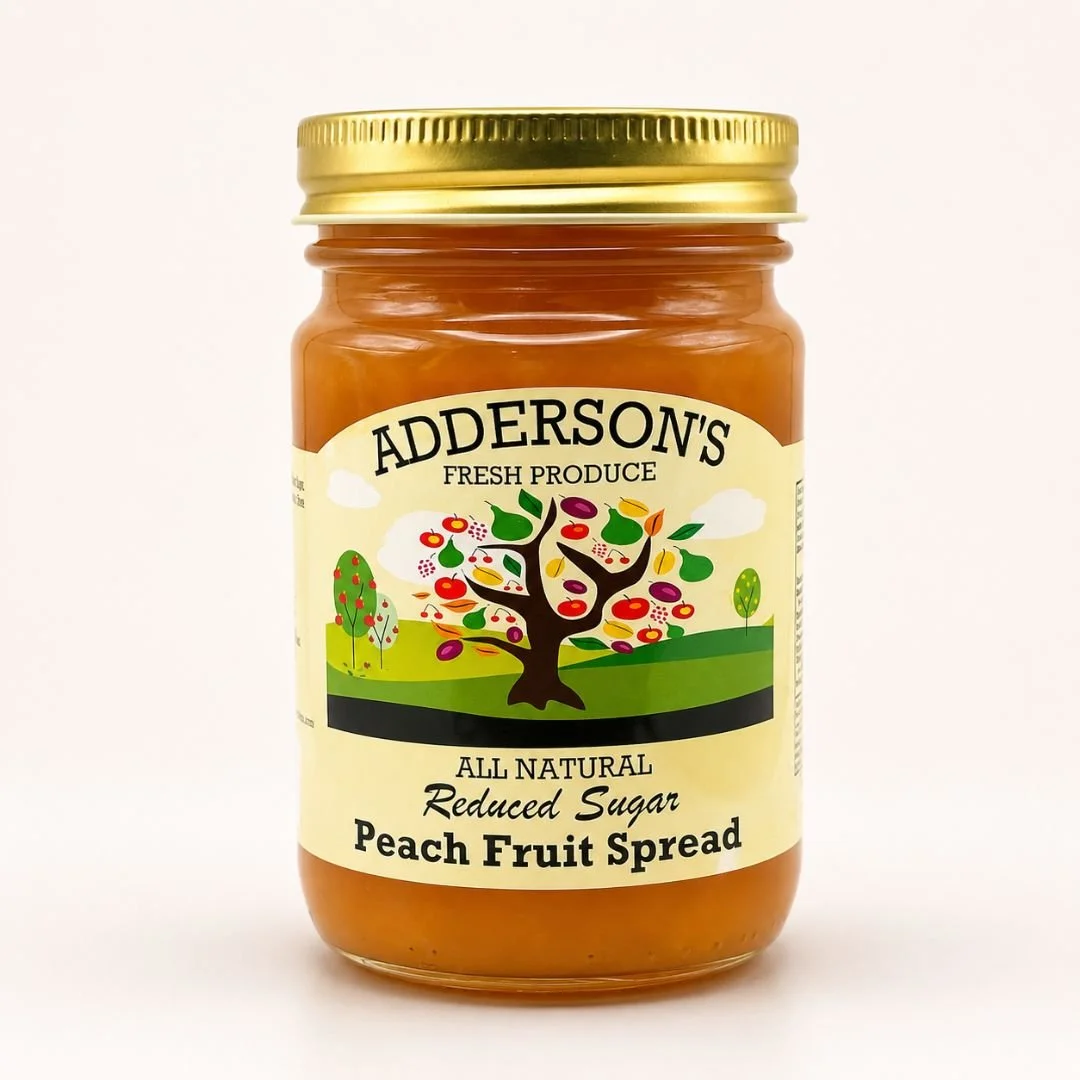 Peach Spread Reduced Sugar