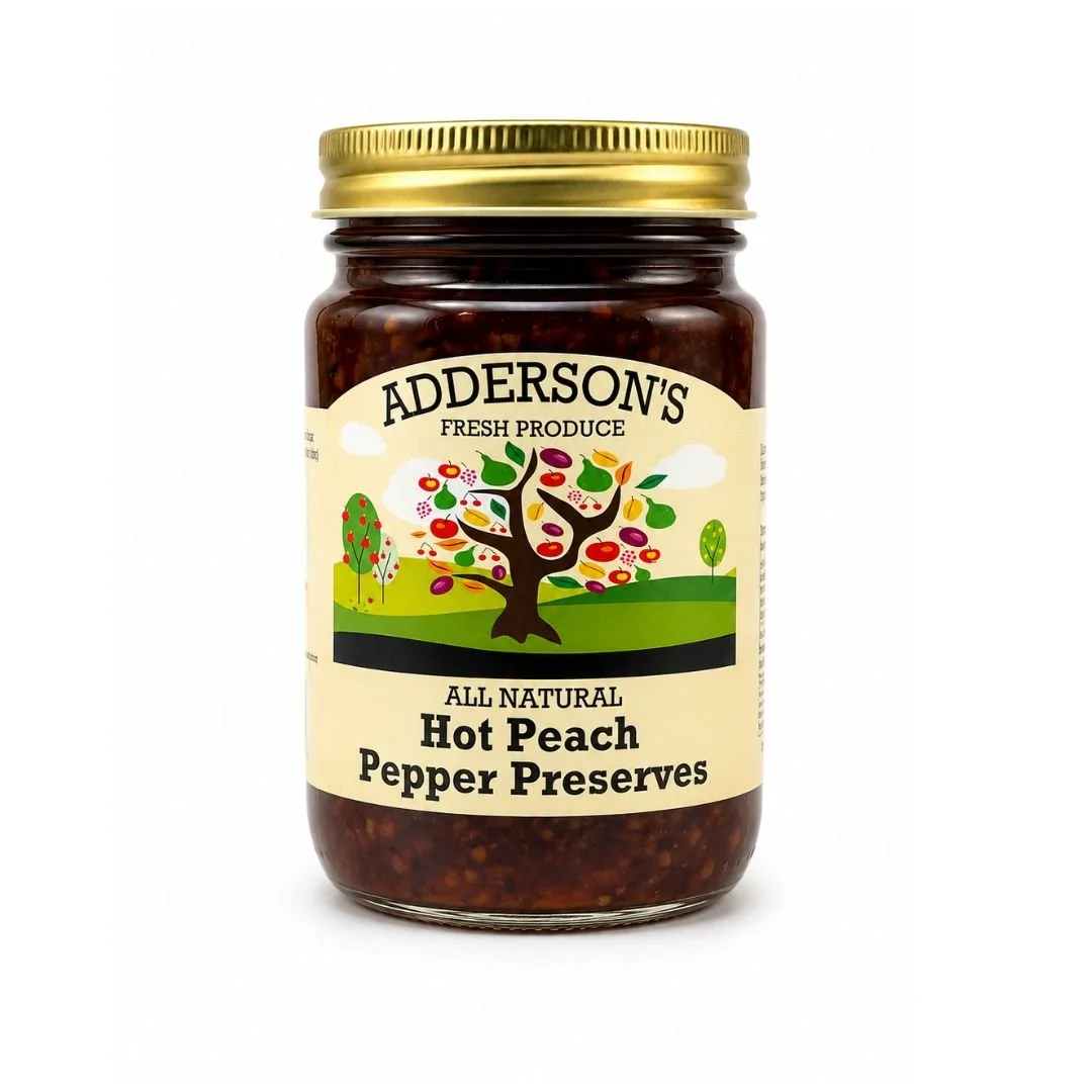 Hot Pepper Peach Preserves
