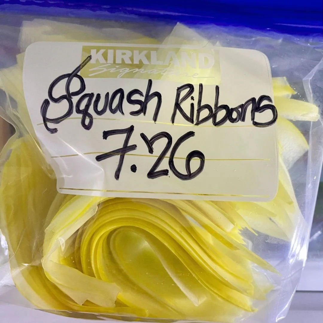 Squash Ribbons
